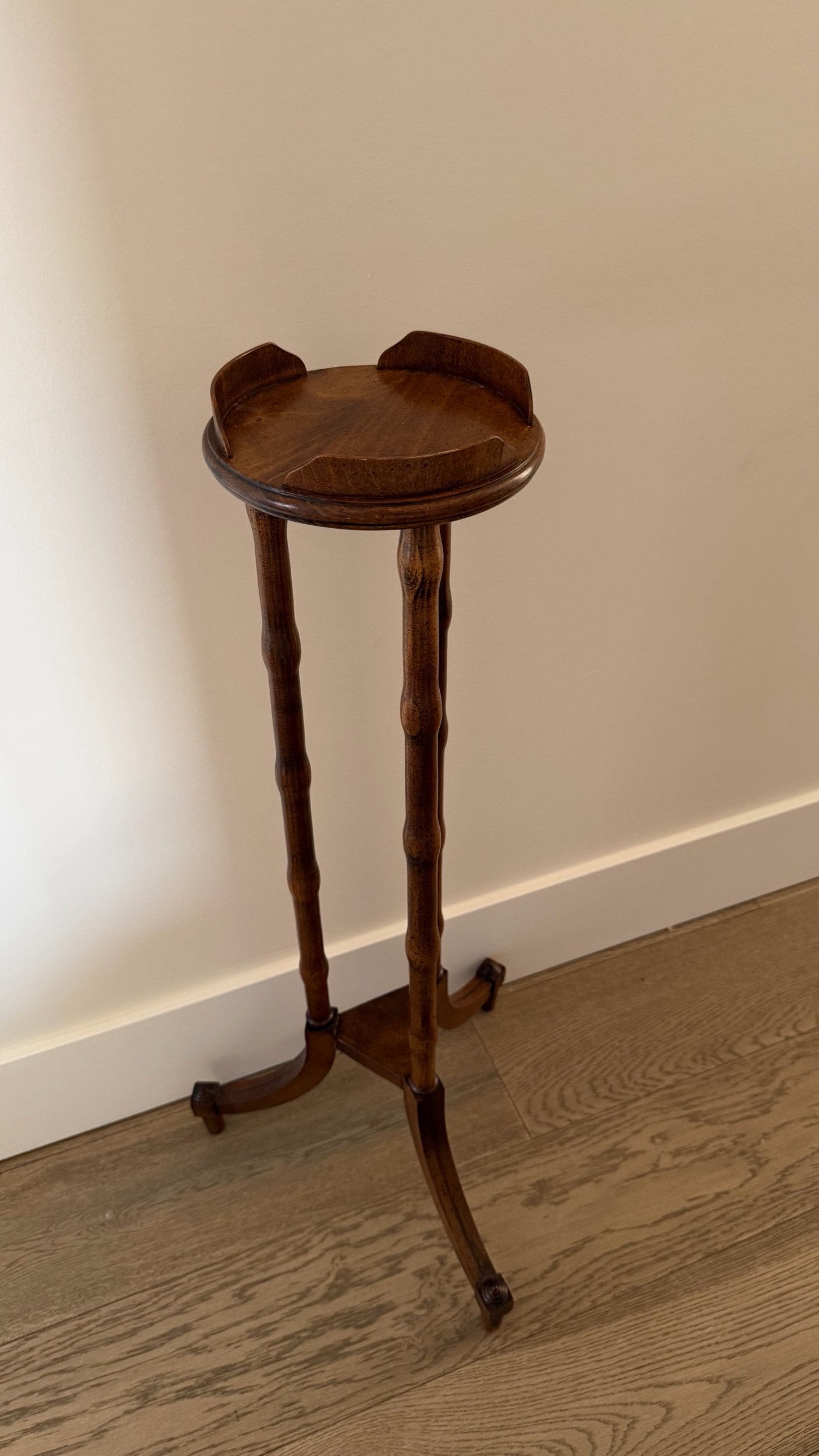 1940s Mahogany Plant Stand