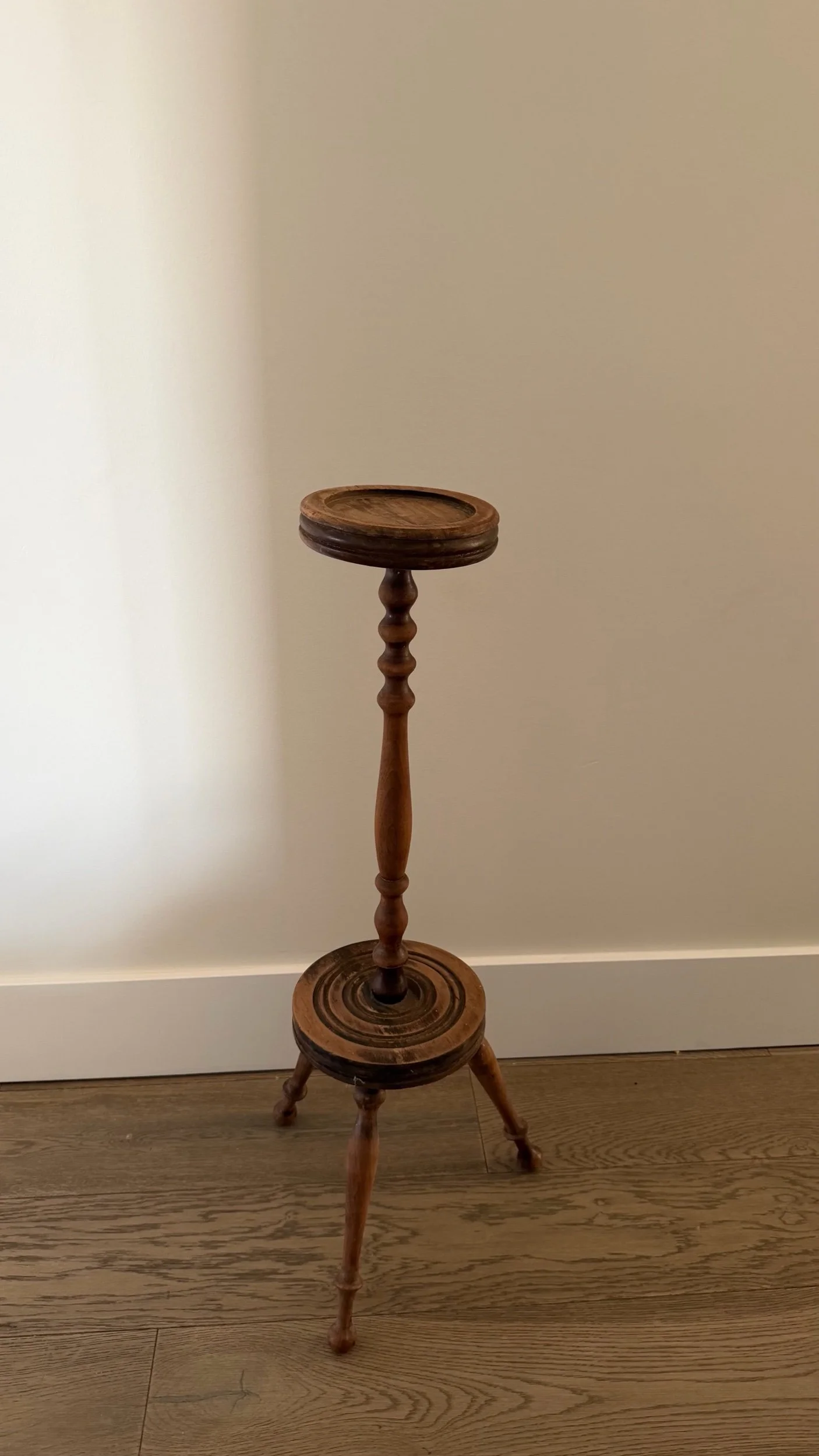 Antique Lacemaker’s Candle/Plant Stand