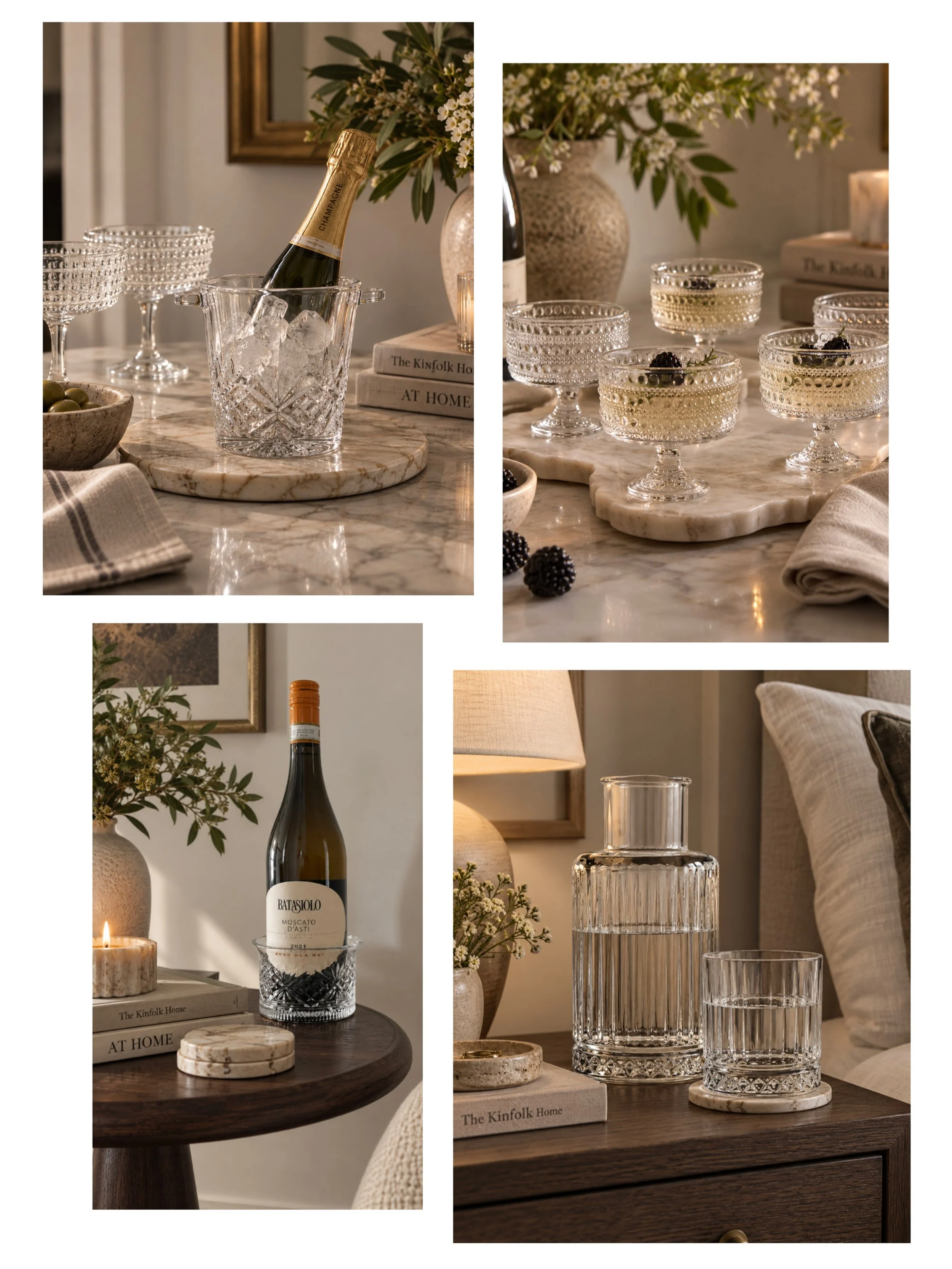 THE CRYSTAL COLLECTION IS HERE

A little bit of sparkle, a whole lot of timeless beauty. 

Our newest crystal collection has officially landed at Oak &amp; Linen Collective, featuring beautifully detailed pieces designed to elevate your everyday tabl