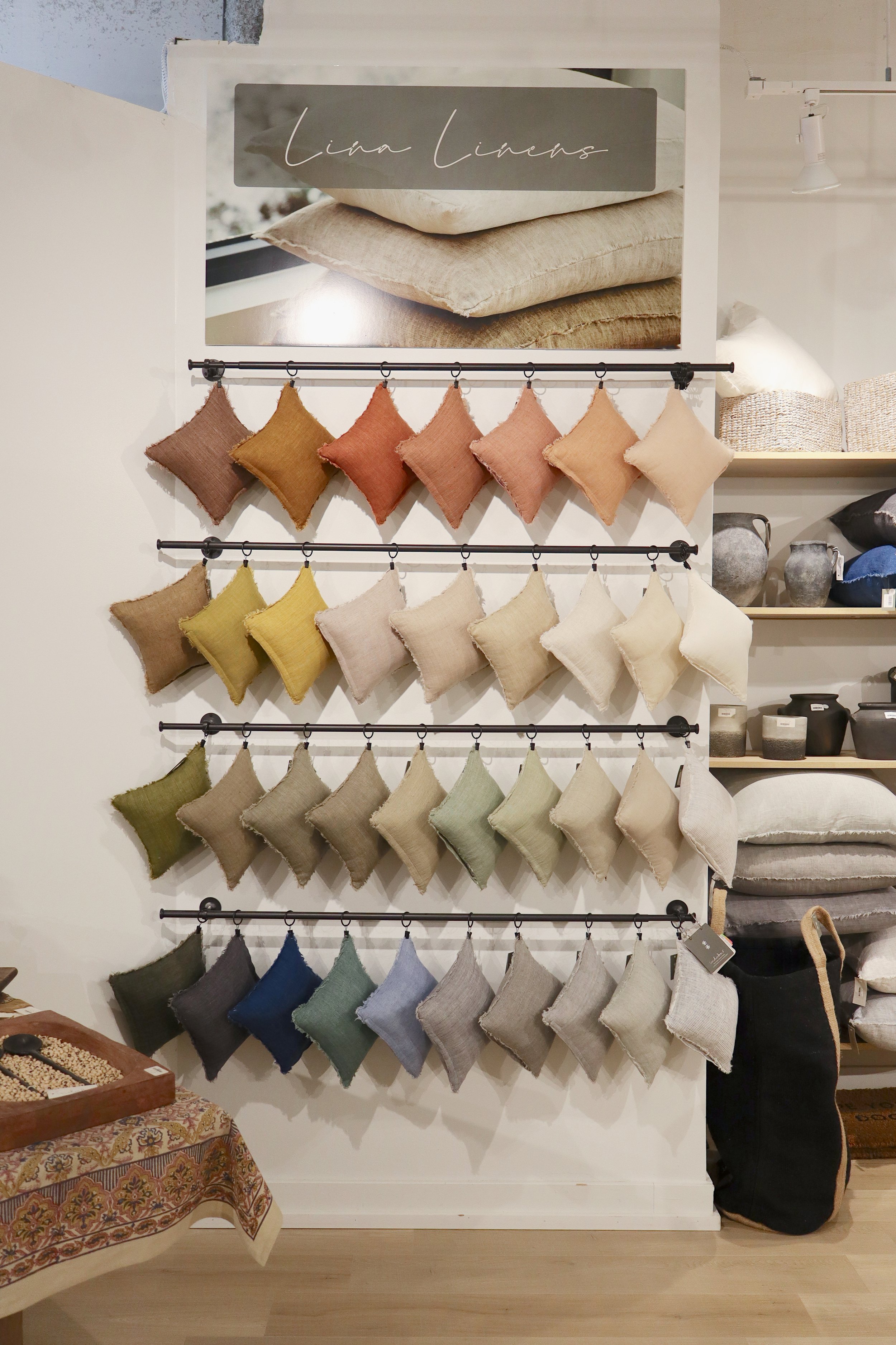 24x24 Lina Linen Pillow