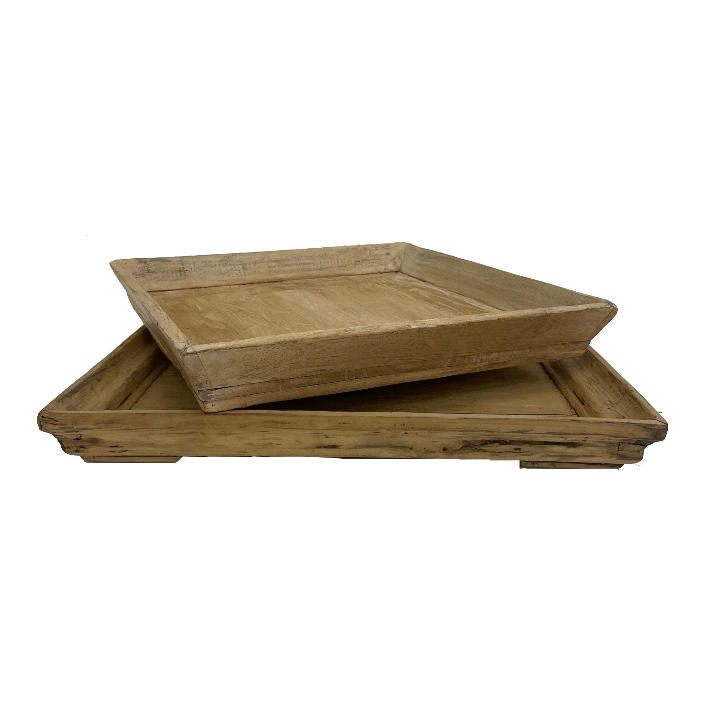 Atticus Vintage Wood Tray