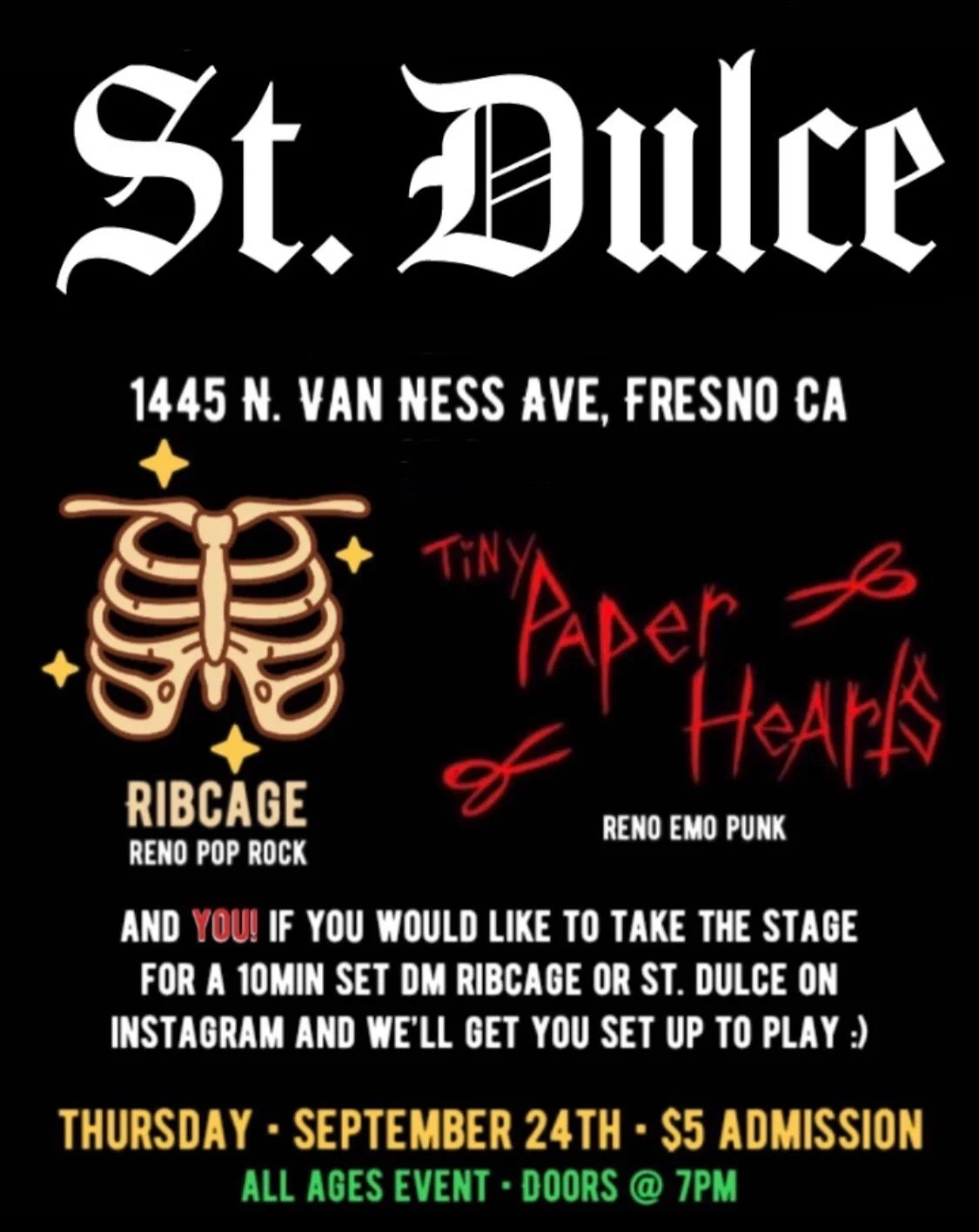 RIBCAGE Music Concert