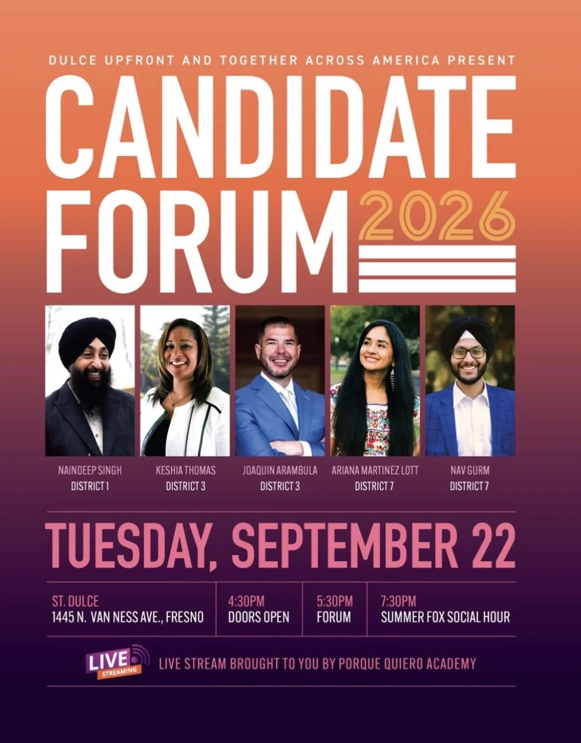 Fresno Candidate Forum
