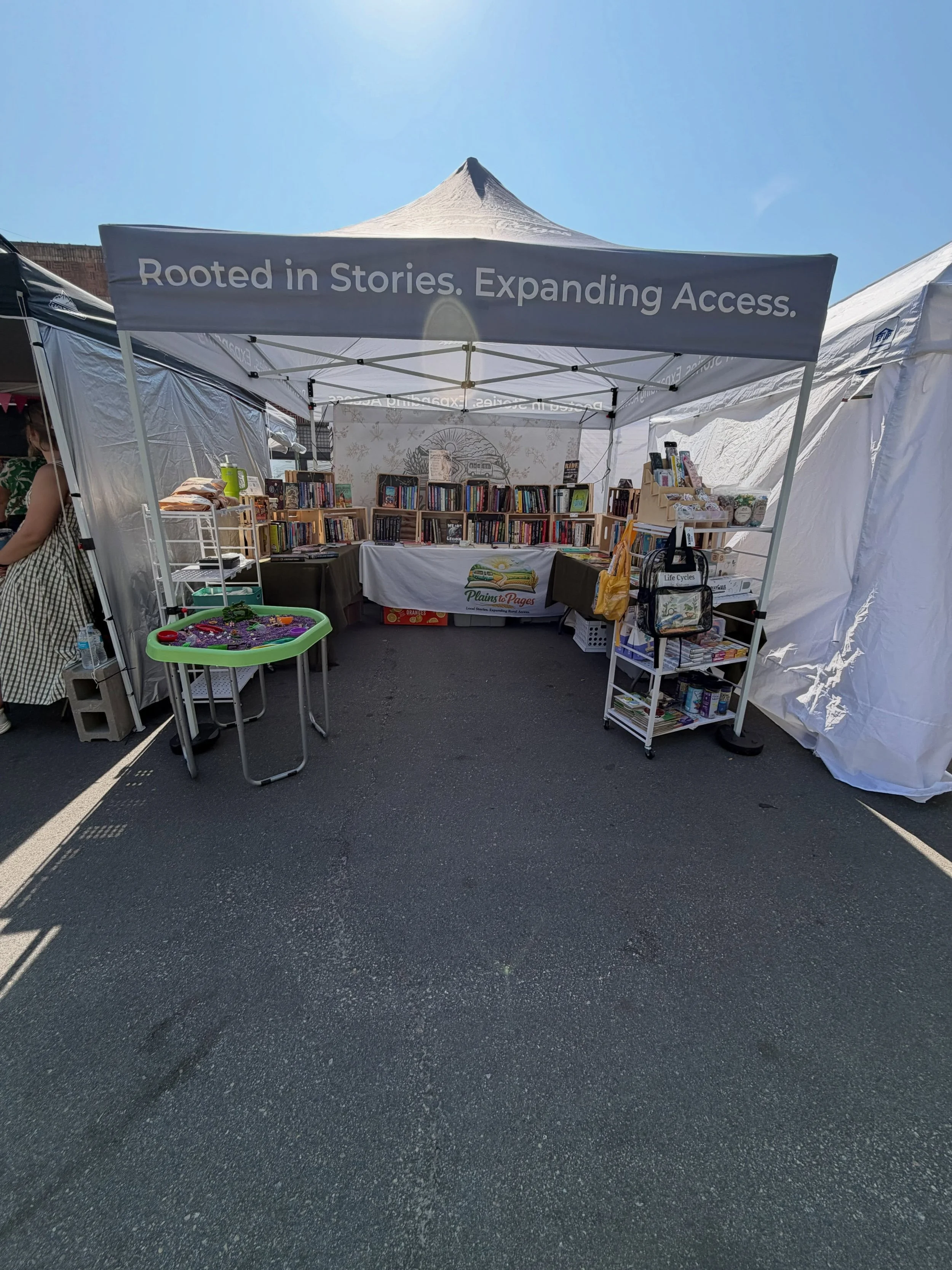 ☀️ DAY TWO at the Downtown Street Fair! 📚

Grand Forks showed up yesterday, and we&rsquo;re back for another beautiful day downtown! 💛 The sun is shining, the streets are busy, and it&rsquo;s a perfect day to get outside and explore the Street Fair