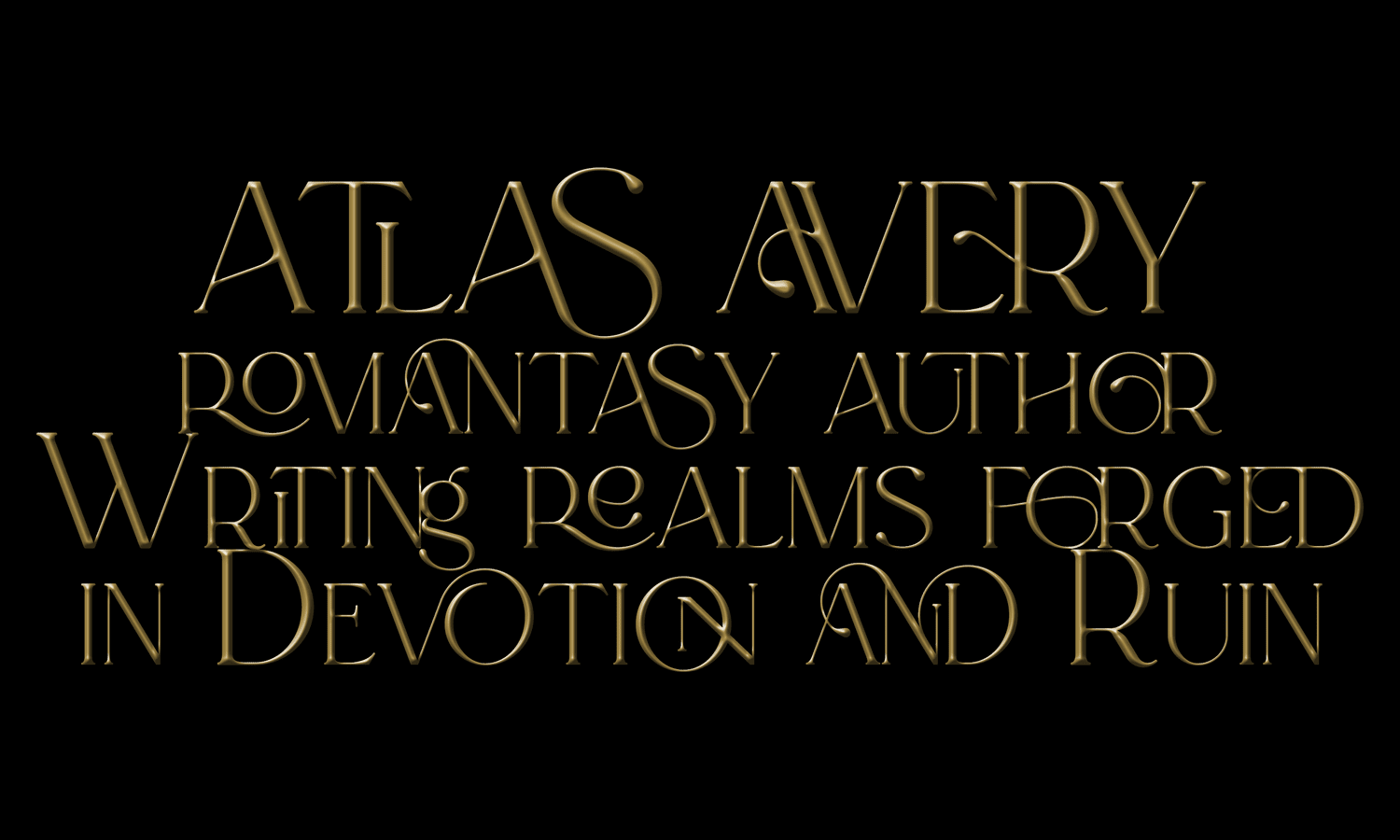 Atlas Avery Romantasy Author