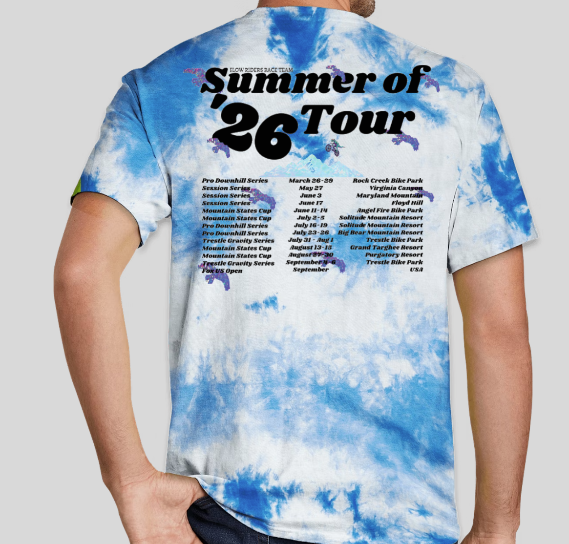 Flow Riders Team Summer '26 Tour T-Shirt