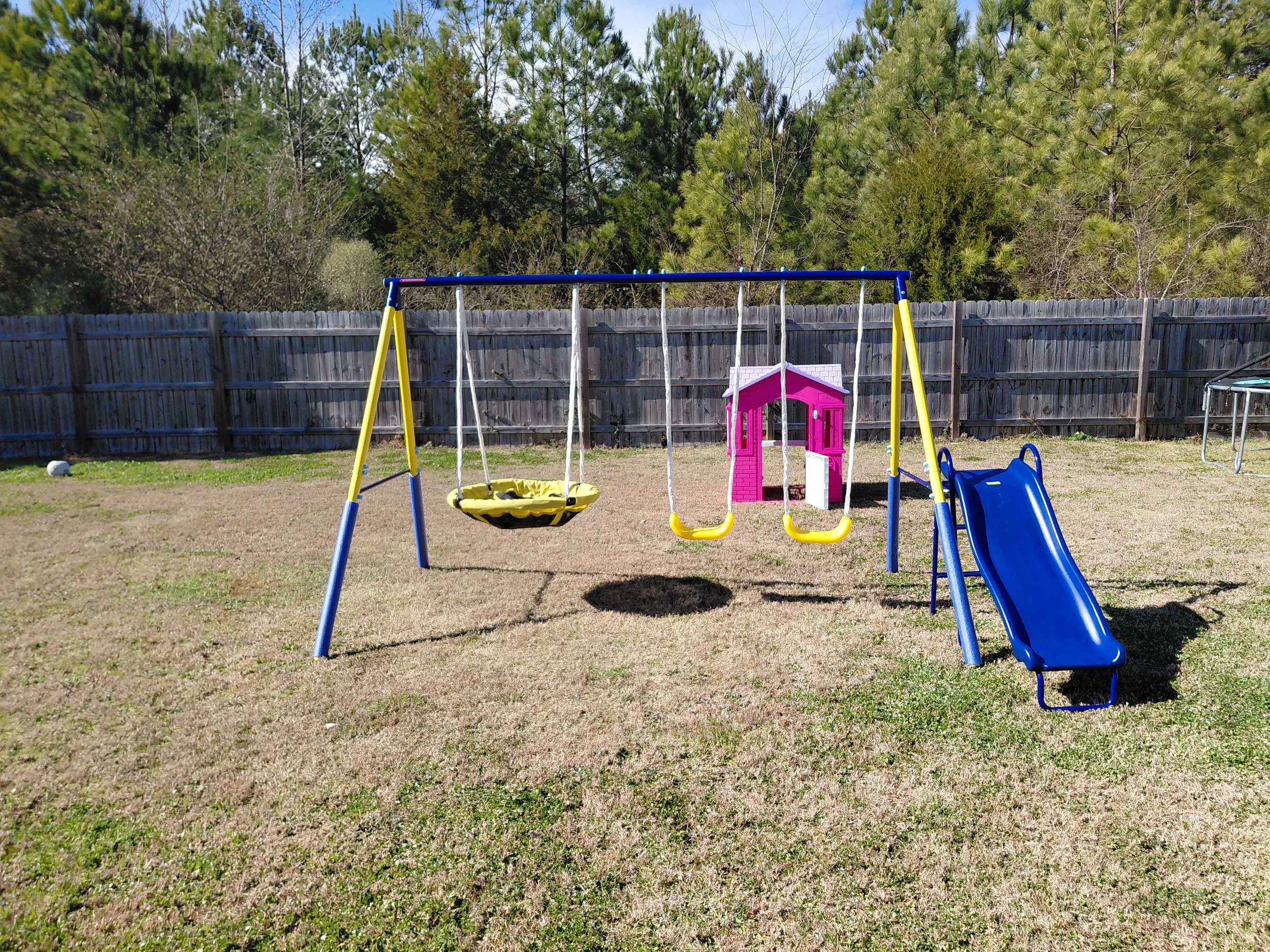 Metal Swing Set