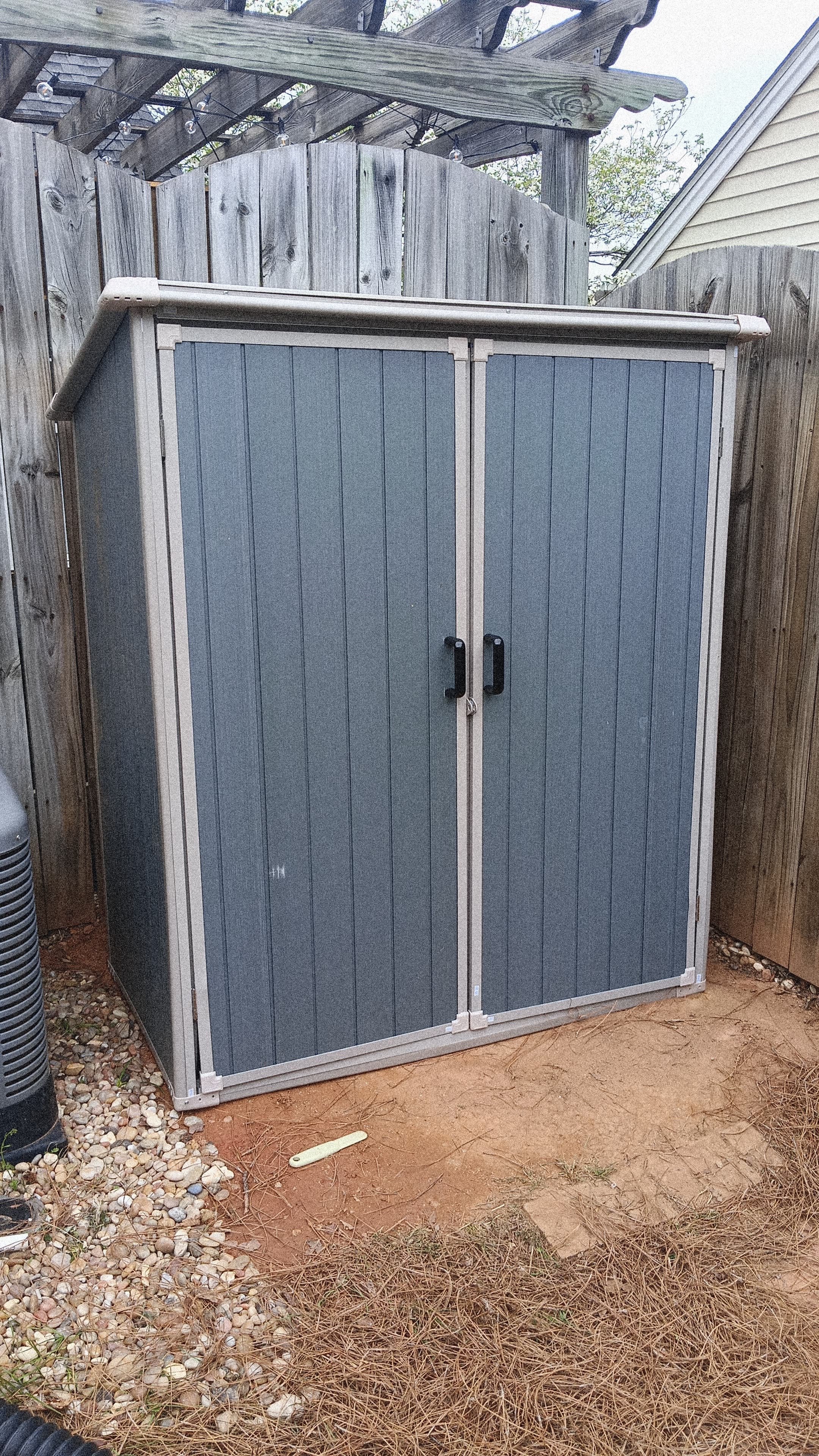 Storage Shed-Resin
