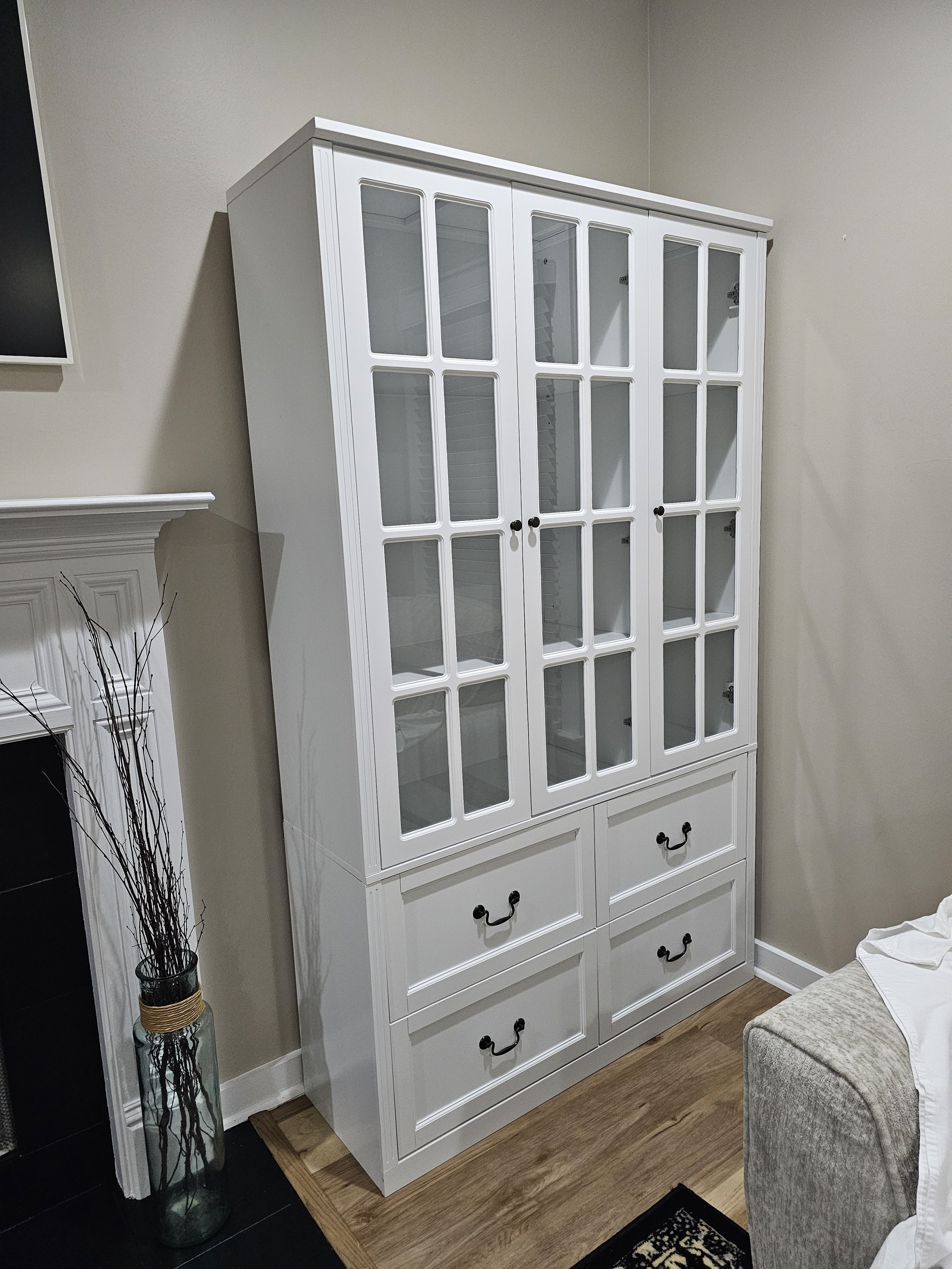 Bookcase and Drawers