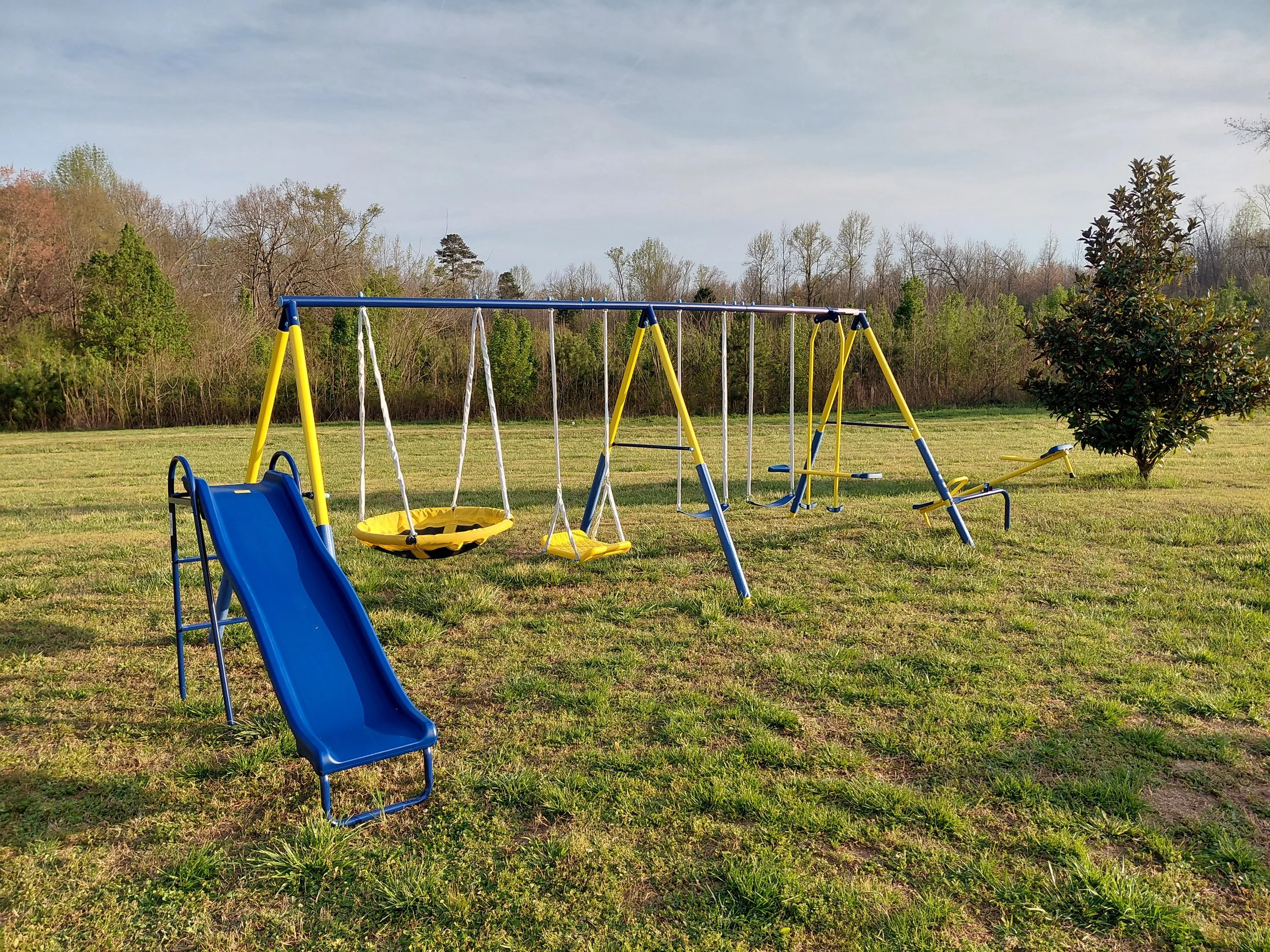 Metal Swing Set