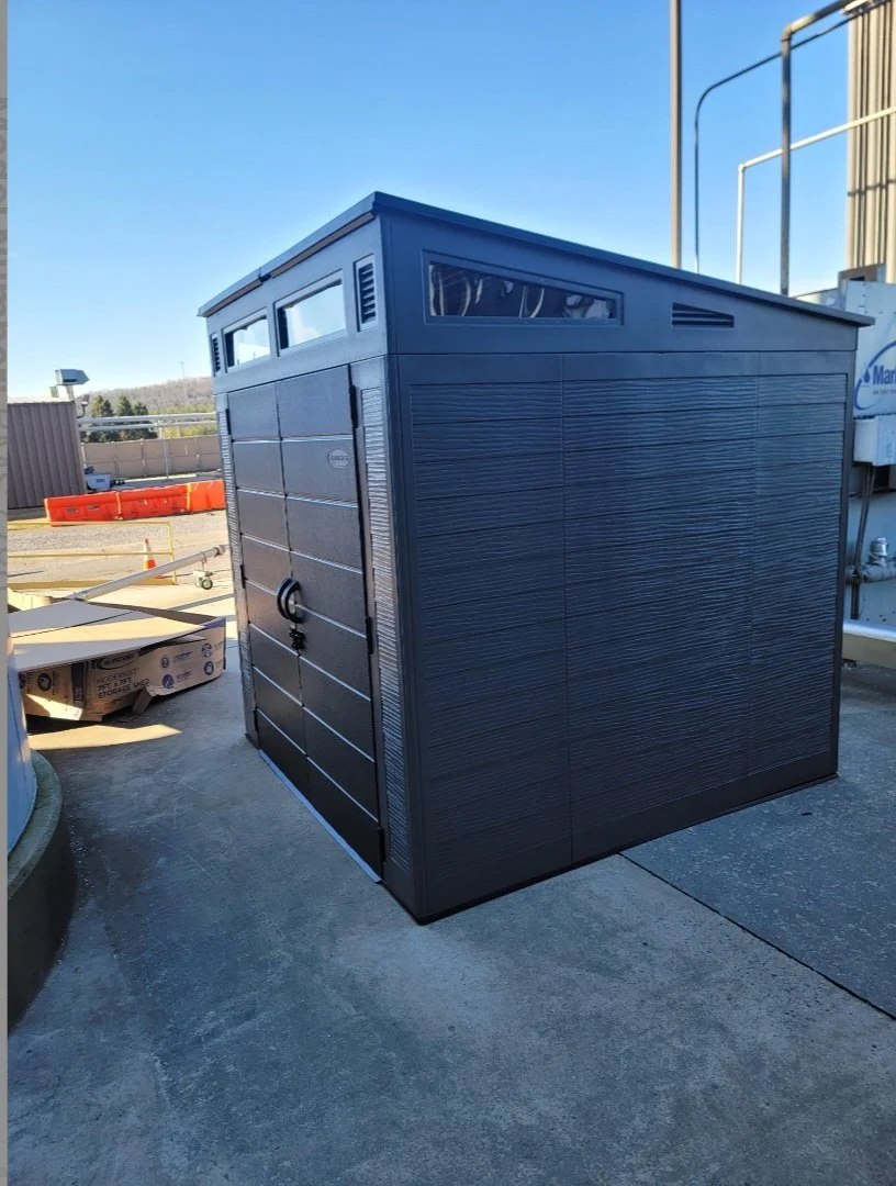 Storage Shed-Resin