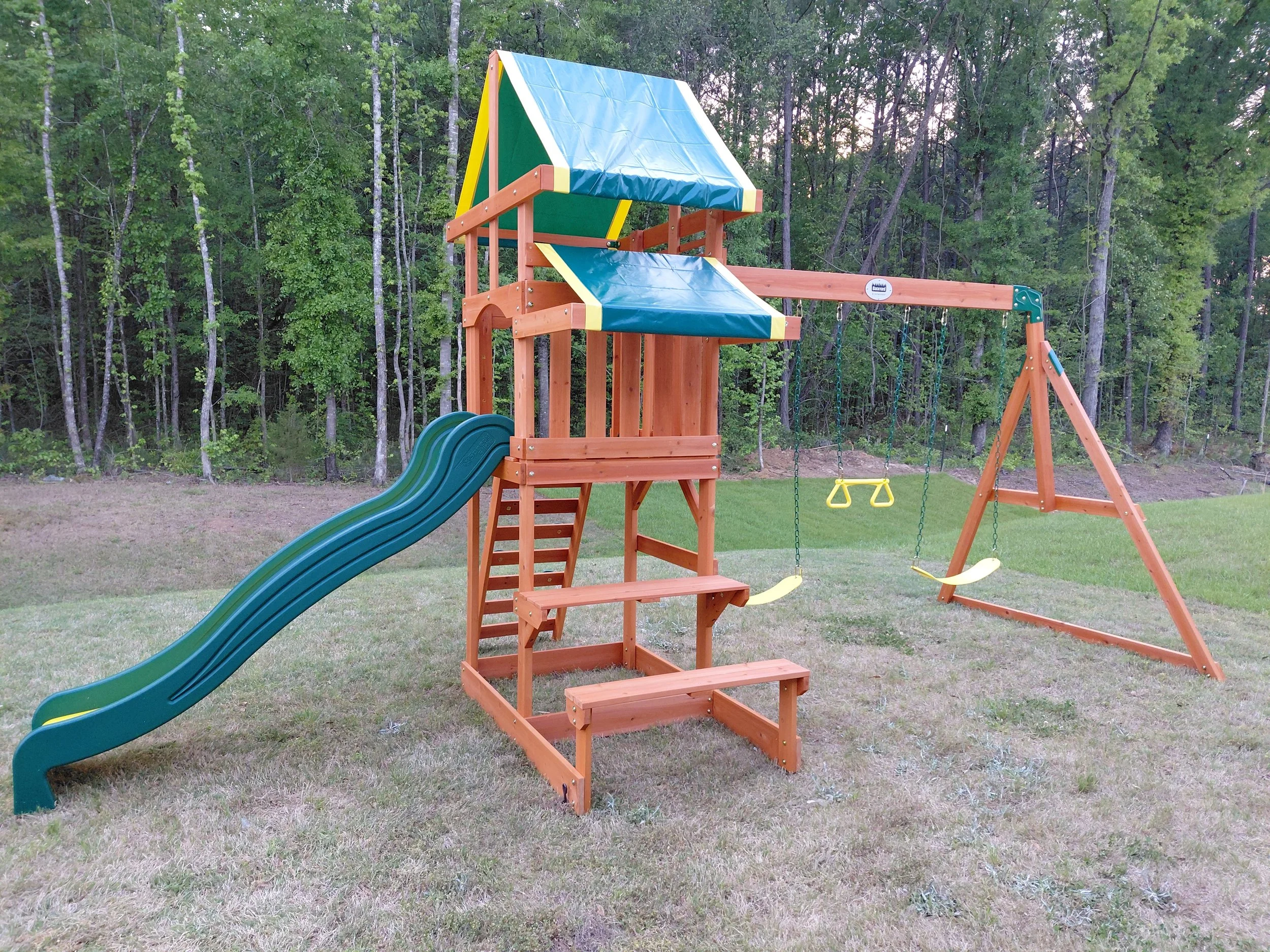 Wooden Swing Set