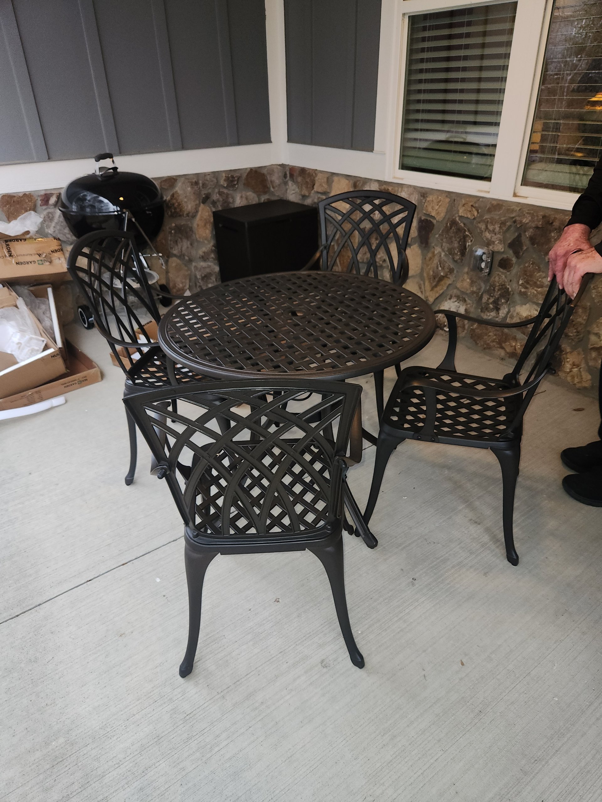 Patio Table Chair Set
