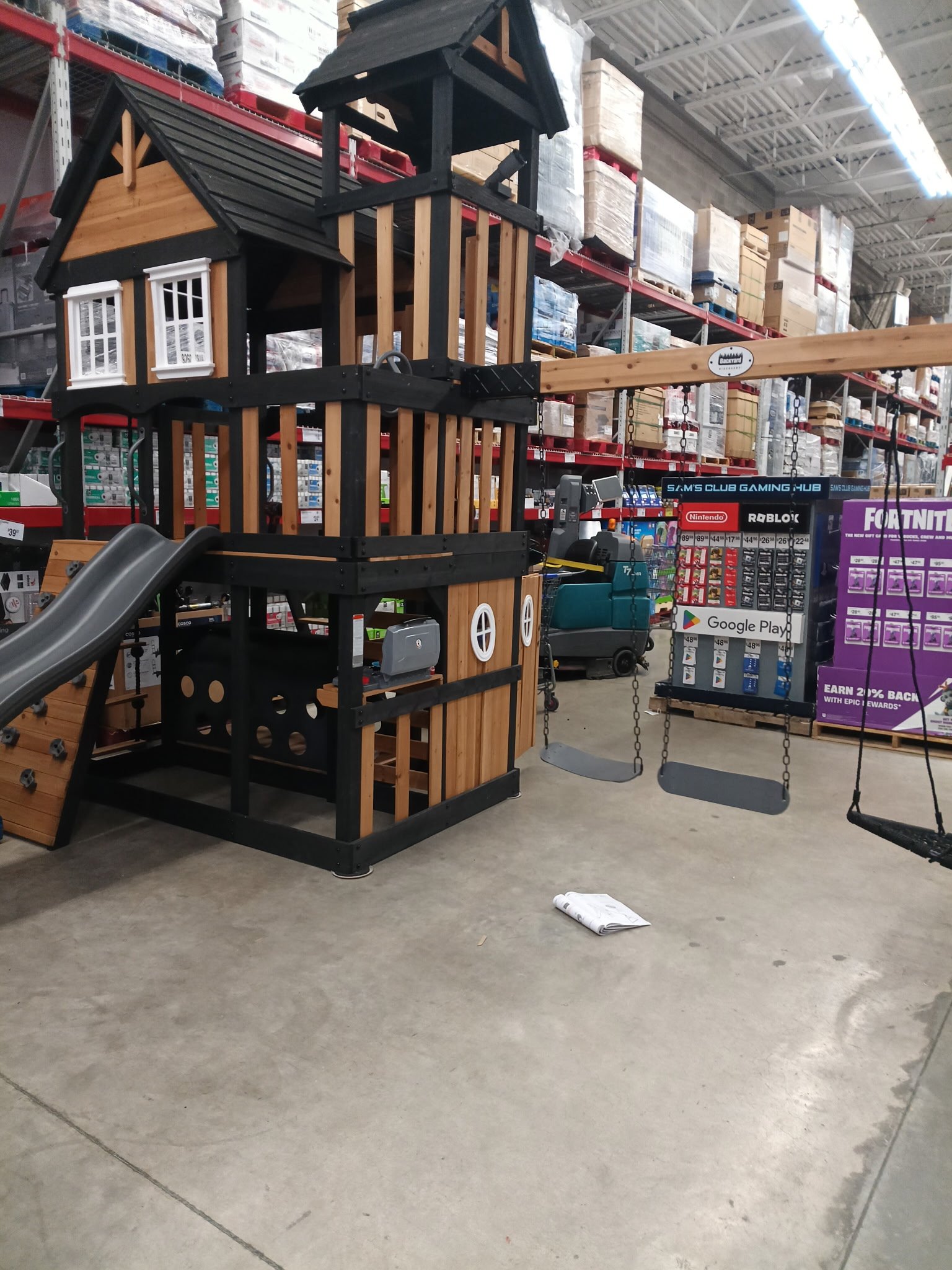 Wooden Tower Swing Sets