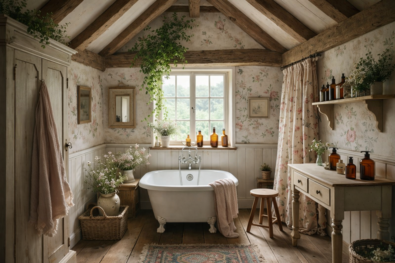 Clean, modern bathroom after a deep cleaning in Fort Collins home