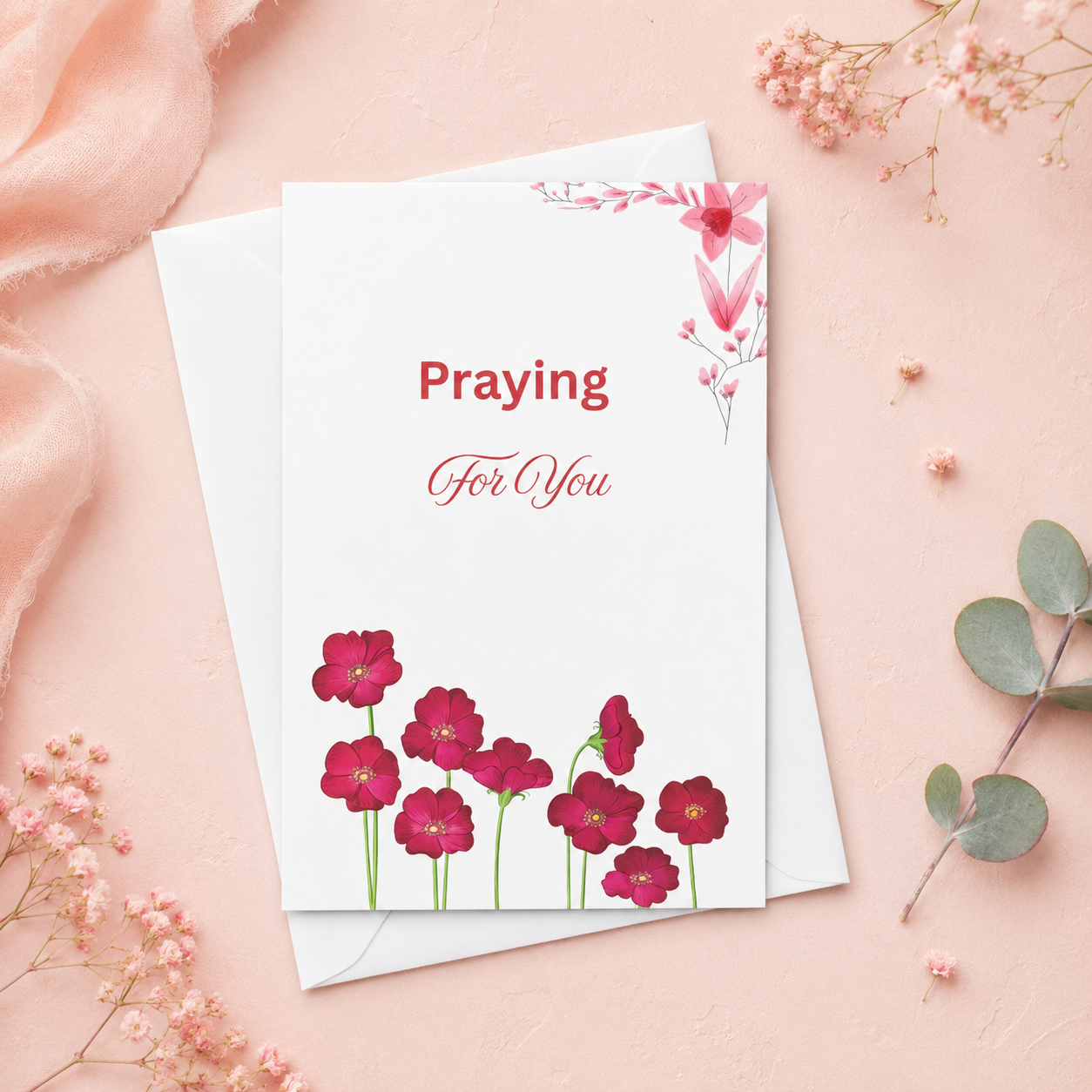 Floral Haven Encouragement Cards — Singles or Complete Set
