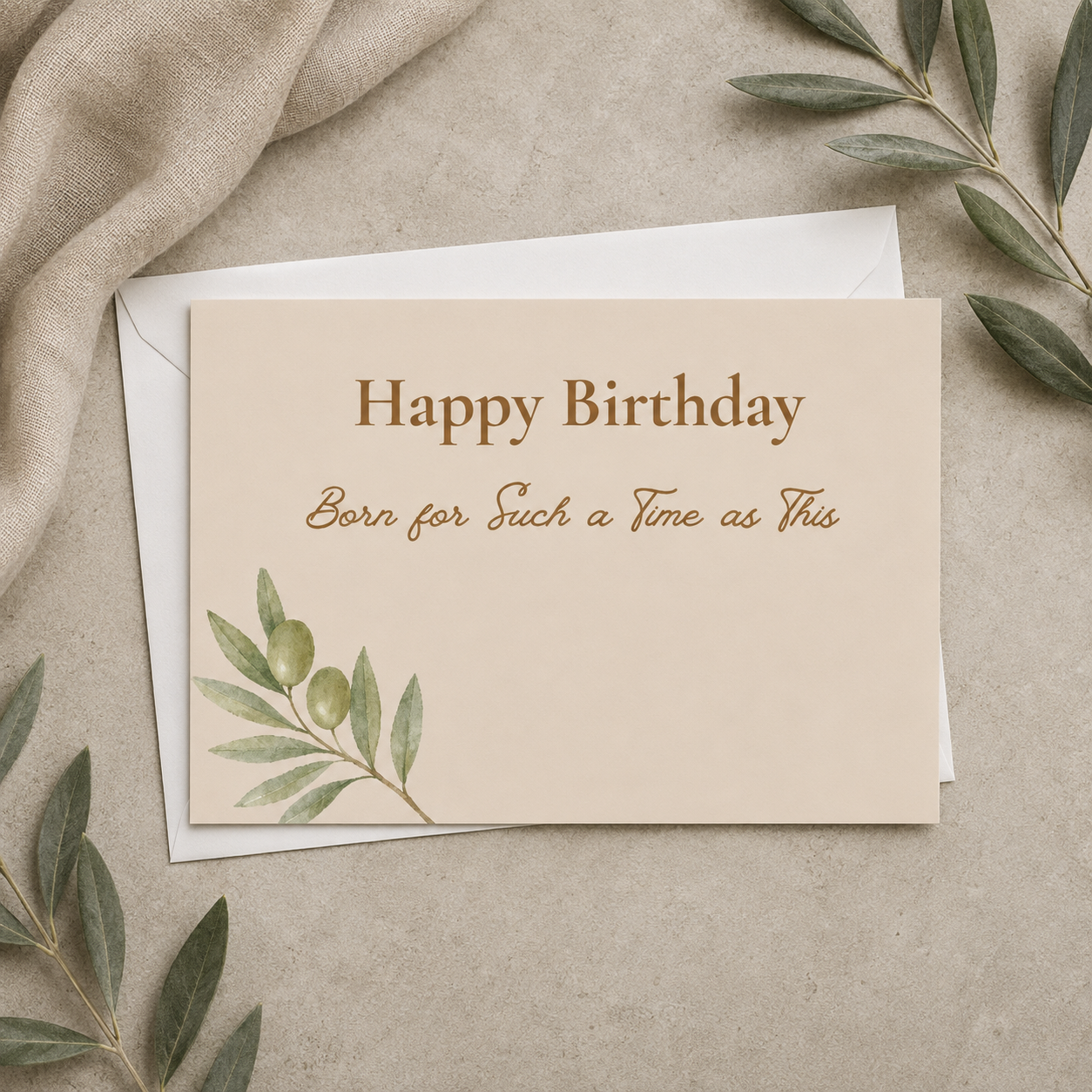 Floral Haven Single Birthday Card