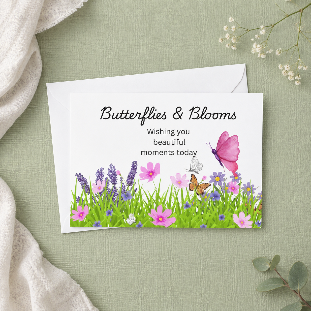 Floral Haven Garden Cards — Singles or Complete Set