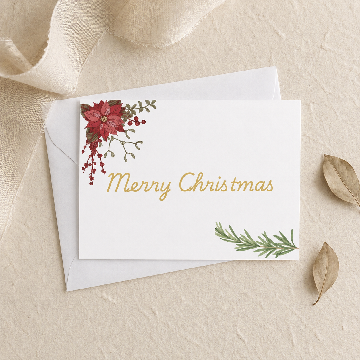 Floral Haven Christmas Card Collection