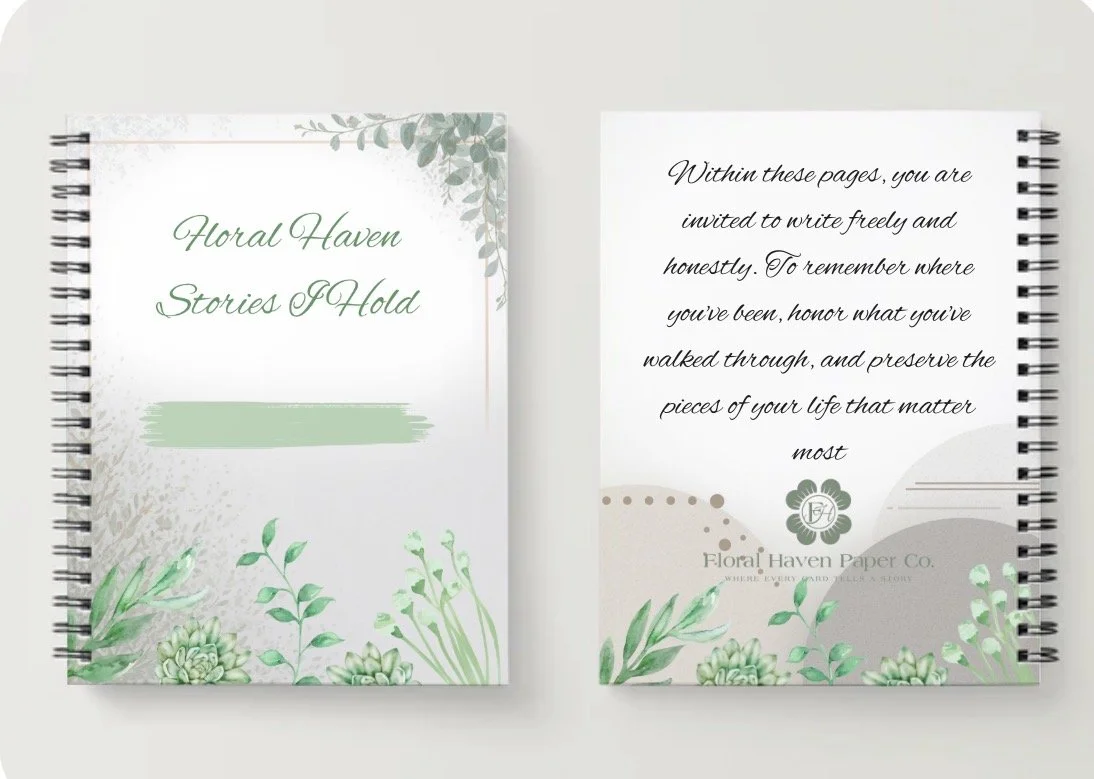Floral Haven Reflection Journal