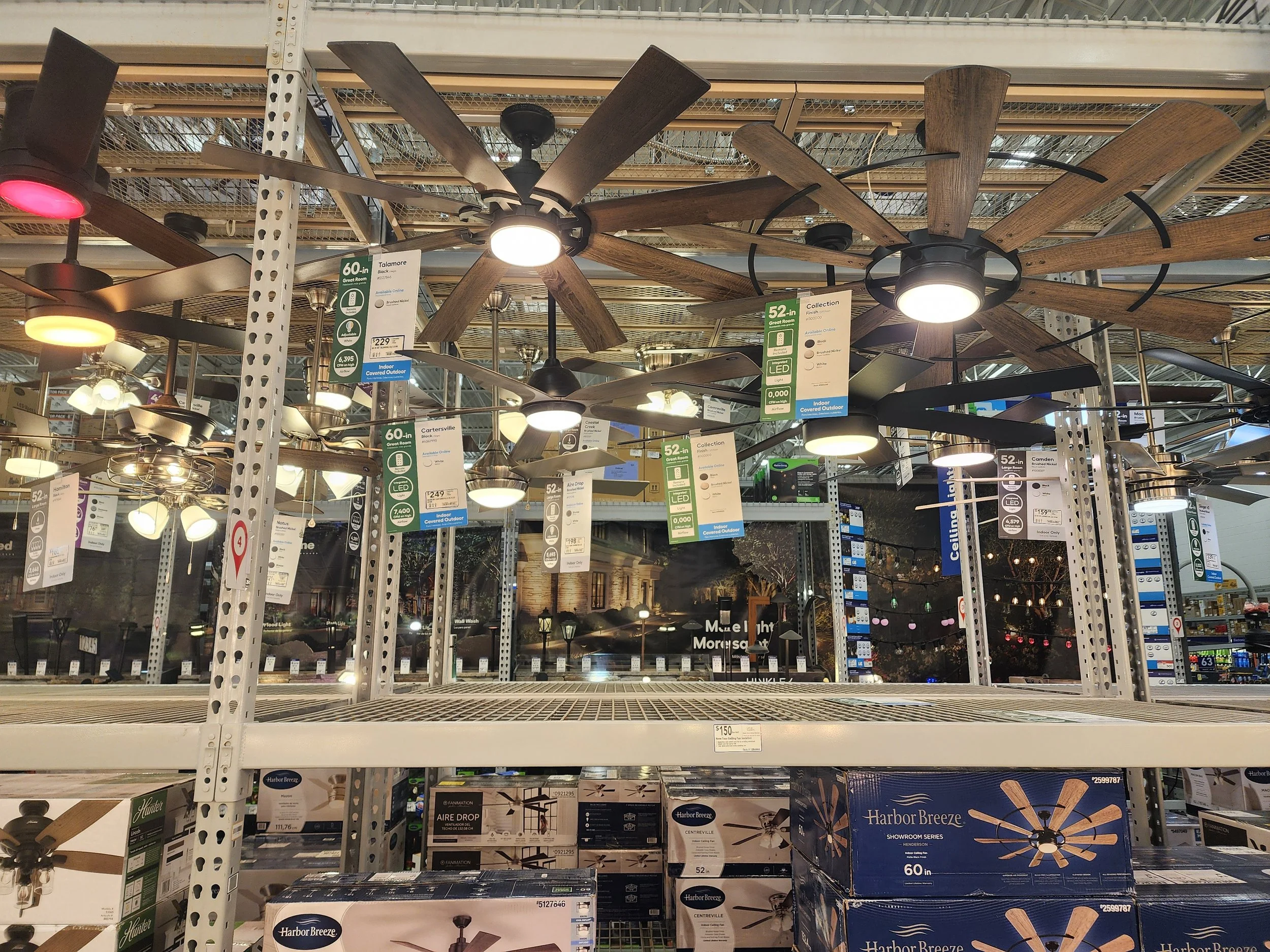 New Design on Ceiling Fan Cards