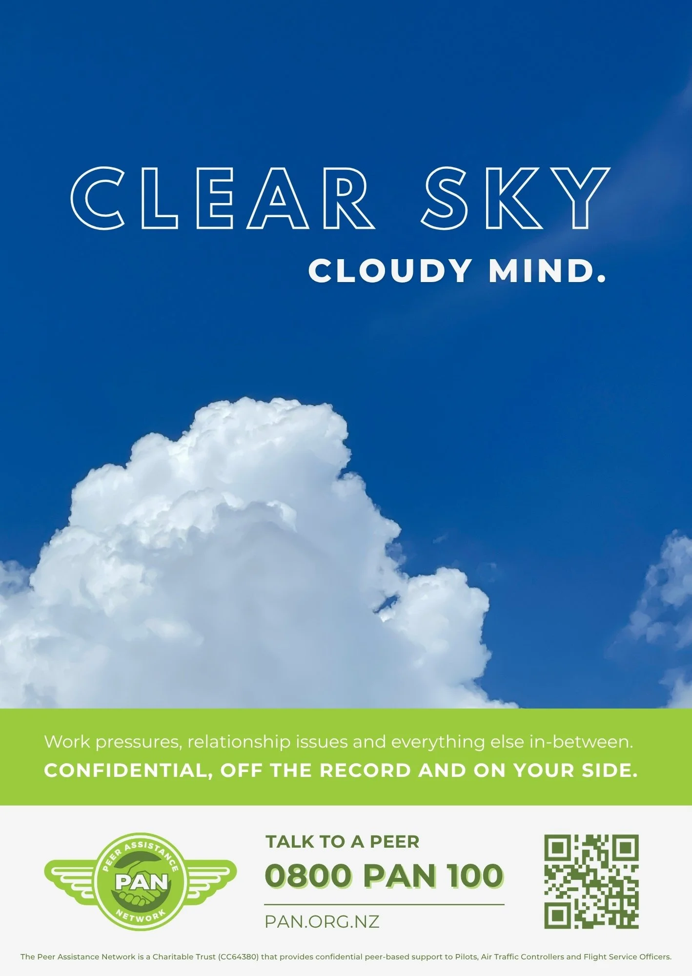 PAN NZ Poster - Clear Sky
