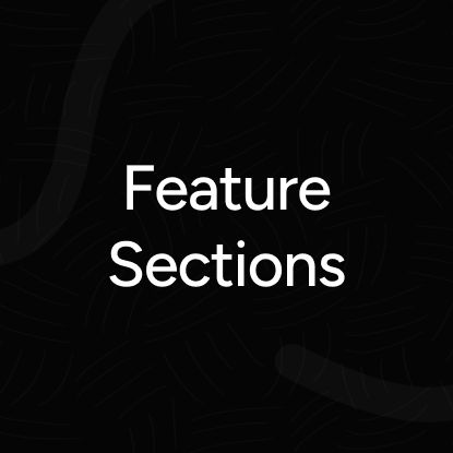 Feature Sections