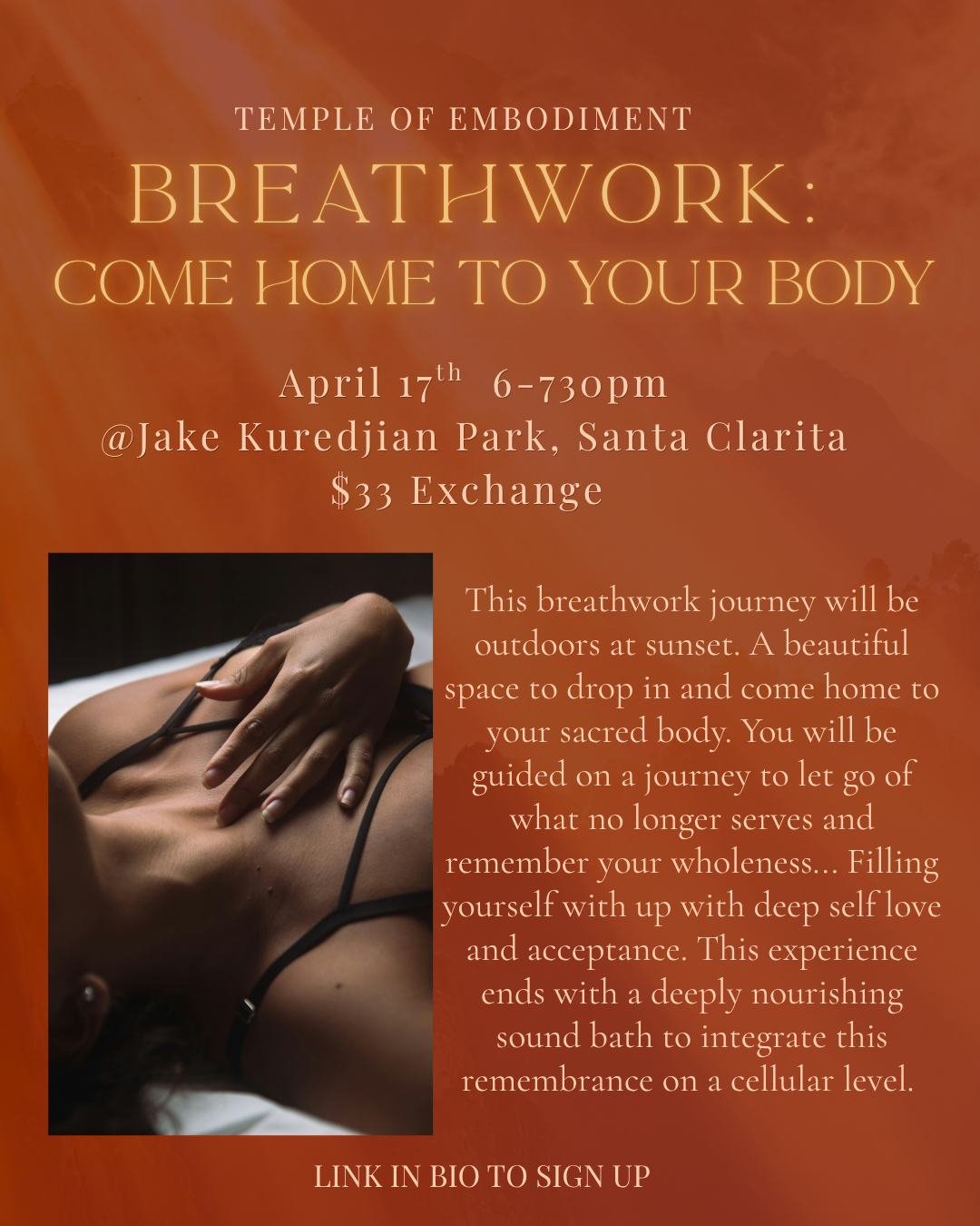 Breathwork: Come home to your Body