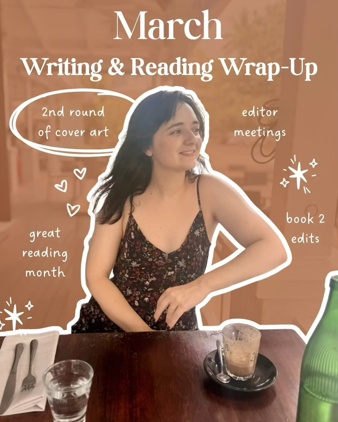 March Reading Writing Wrap Up! 

This month was heavier on the writing and reading front than last month. Mainly because I had a few days off for my birthday and wedding anniversary and then had a trip to Melbourne and a little waiting around airport