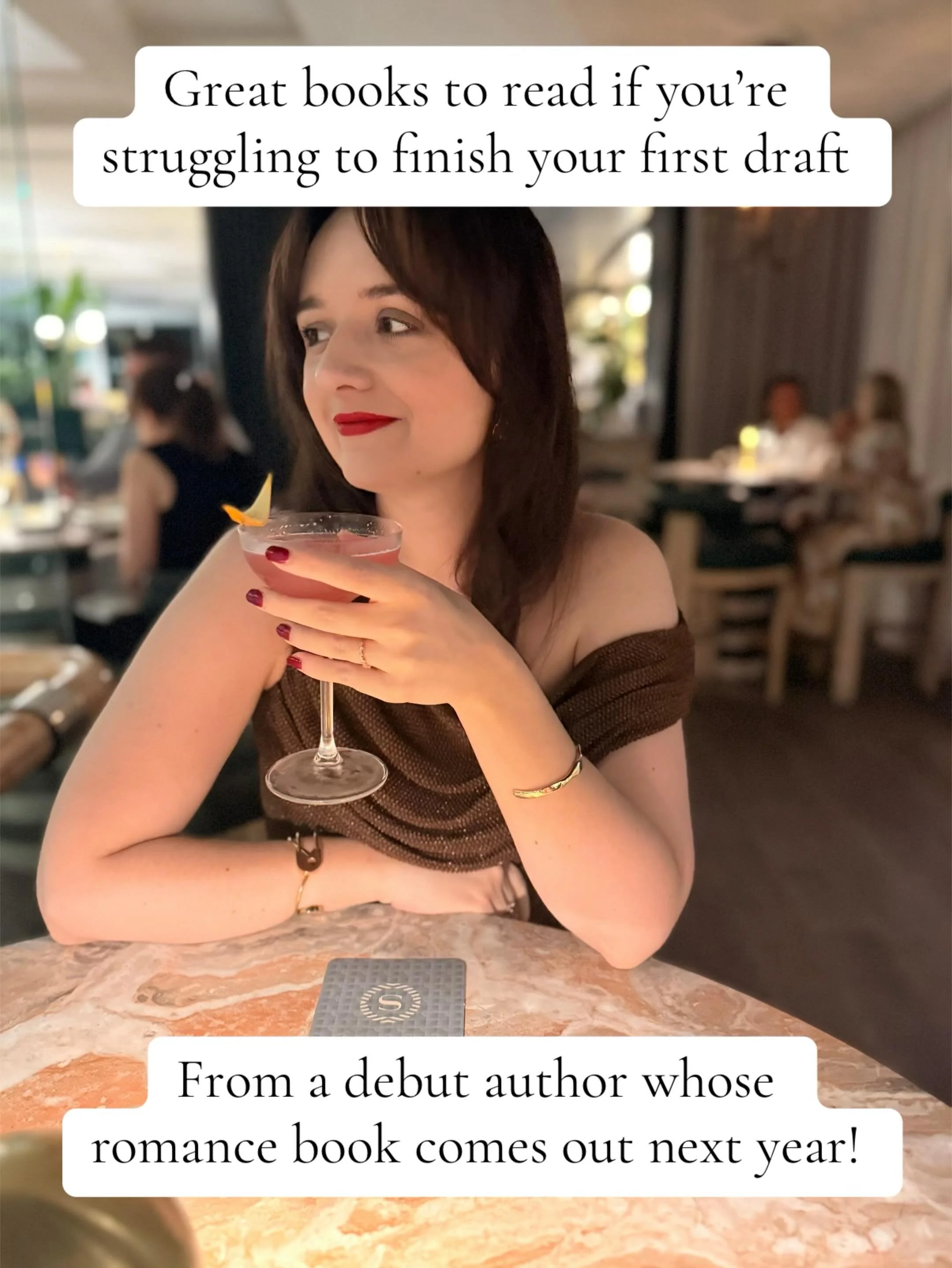 Books that help me finish a first draft 😍

Once you have a good toolkit for writing, first drafts get easier and you can actually finish them! 

I&rsquo;ve read a lot of writing craft books and these three are by far my favourites and the ones I kee