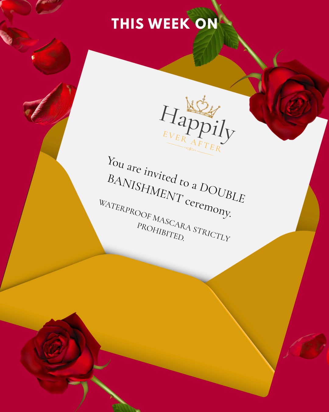 happily ever after invitation for literally ghosted