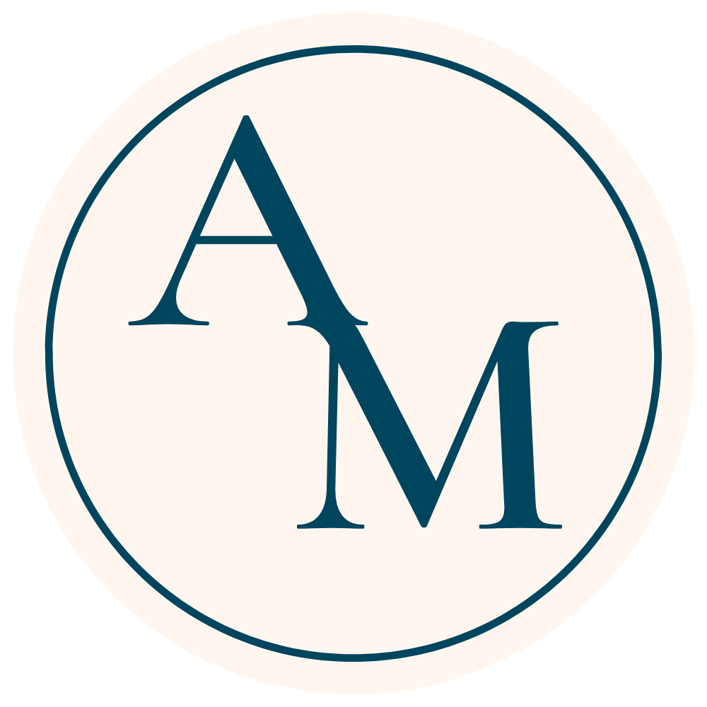 cream Alarna Mayers brand mark