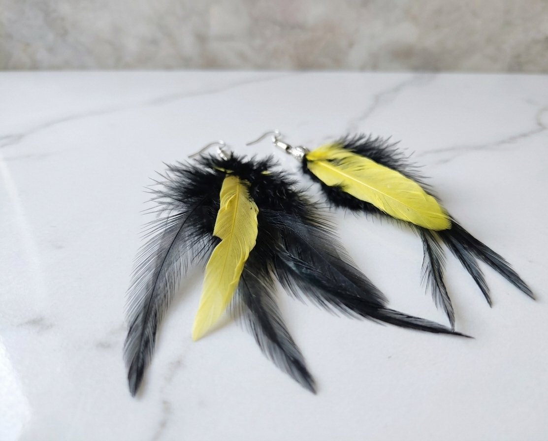Feather Earings