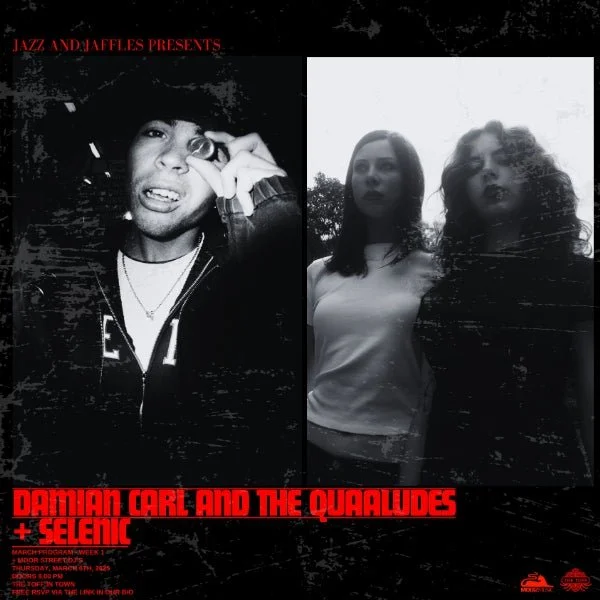 DAMIAN CARL &amp; THE QUAALUDES + SELENIC @ TOFF IN TOWN