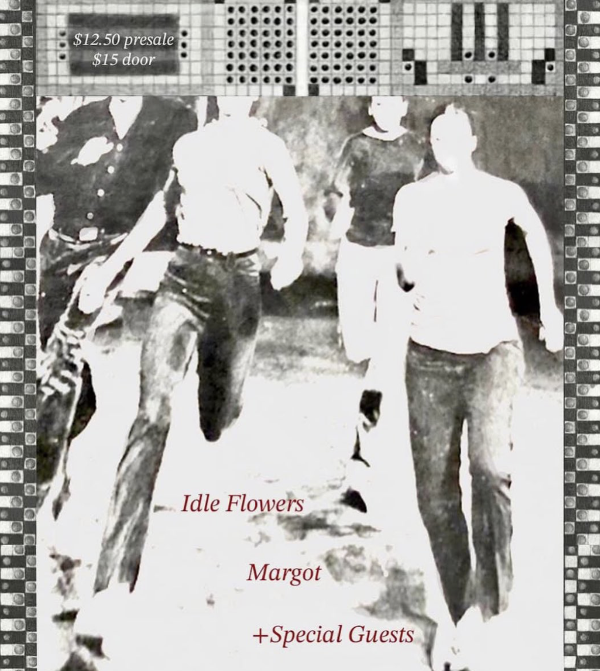 IDLE FLOWERS + MARGOT PETRIE LIVE
