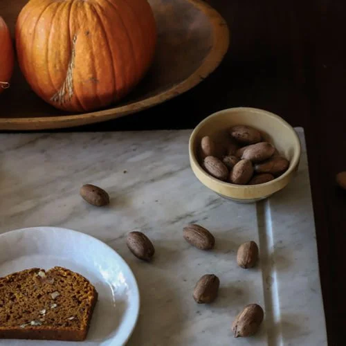 Spiced Pumpkin Bread with Pecans