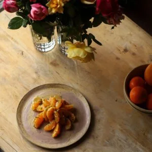 Sweet Oranges with Wildflower Honey and Thyme