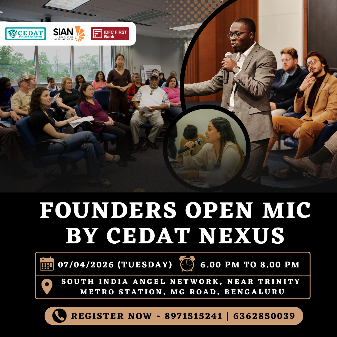Founders Open Mic by CEDAT