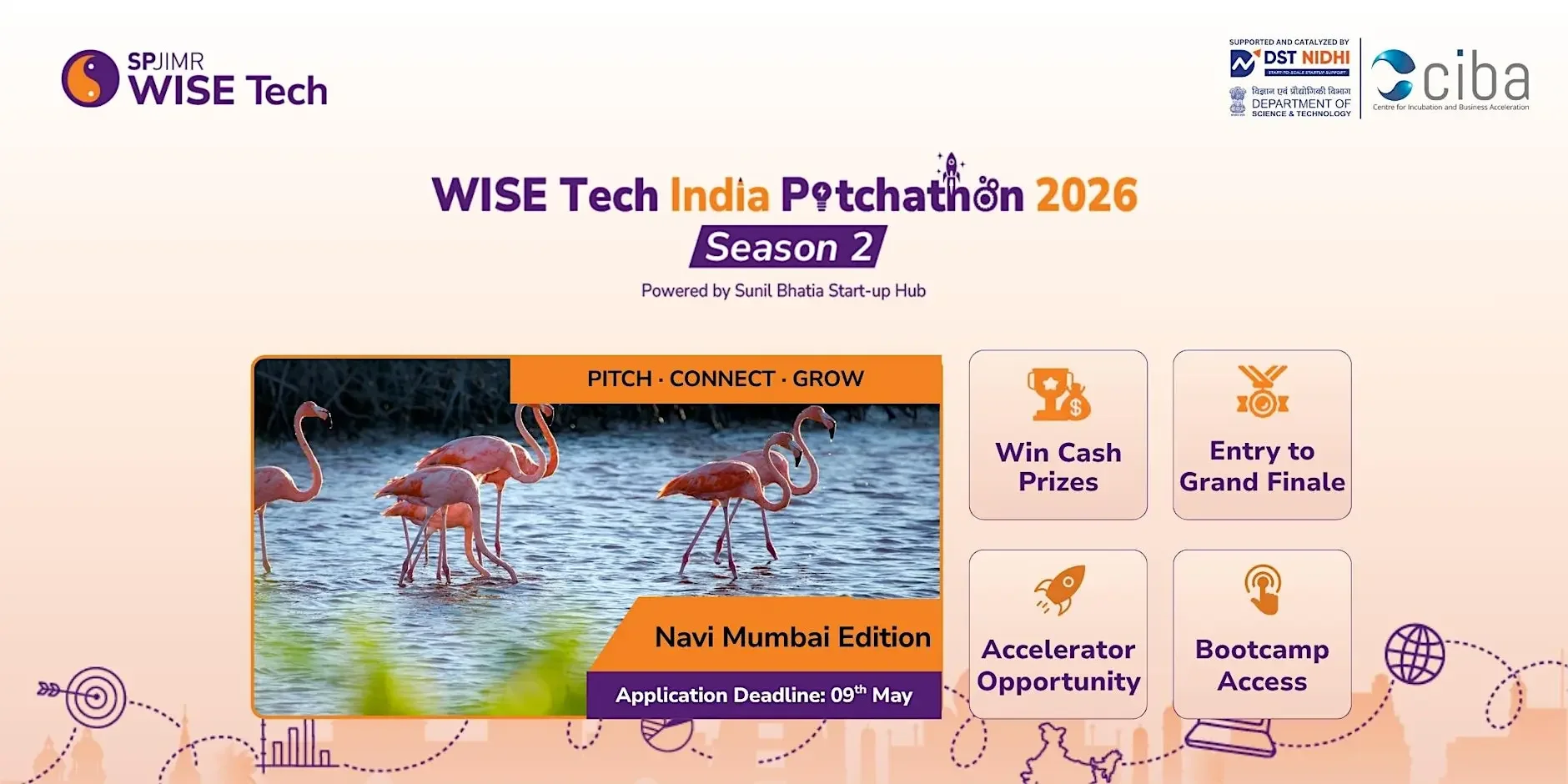 WISE Tech India Pitchathon 2026
