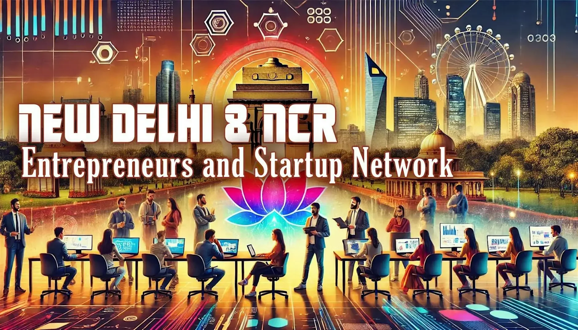 New Delhi's Big Business Tech & Entrepreneur Professional Networking Affair