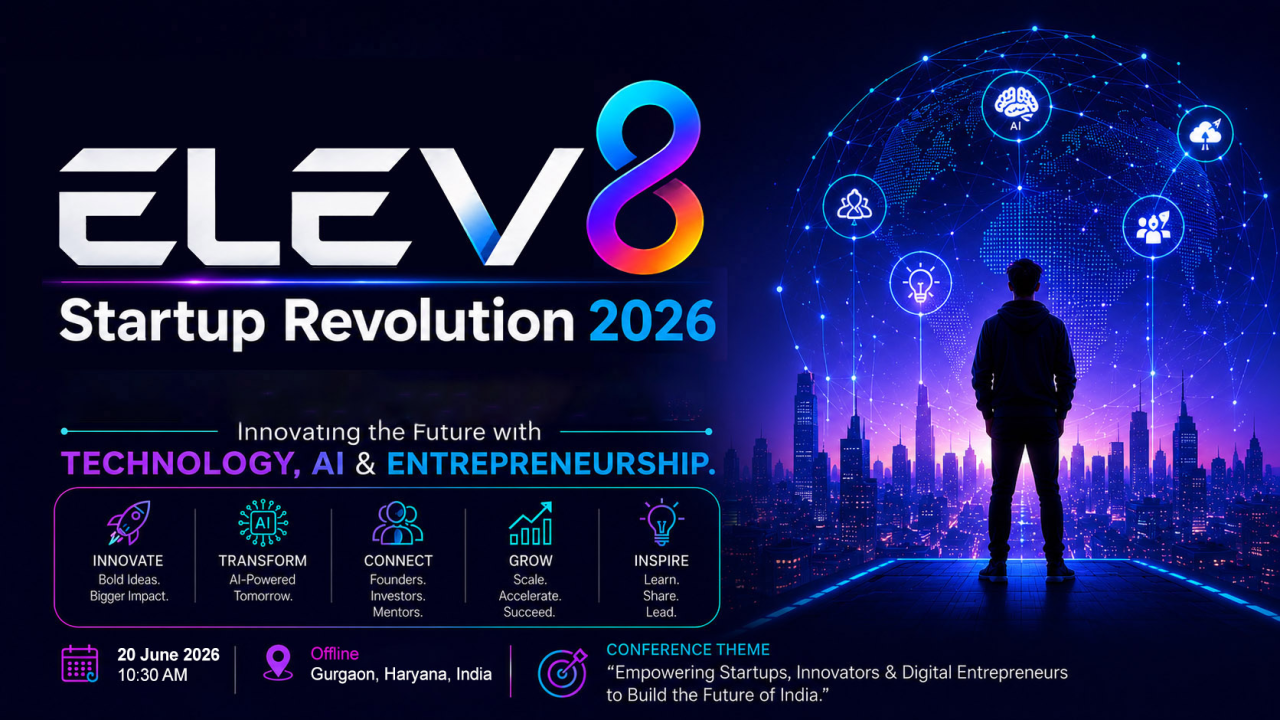 ELEV8 Startup Conference 2026 | Network with Founders, Investors & Startup