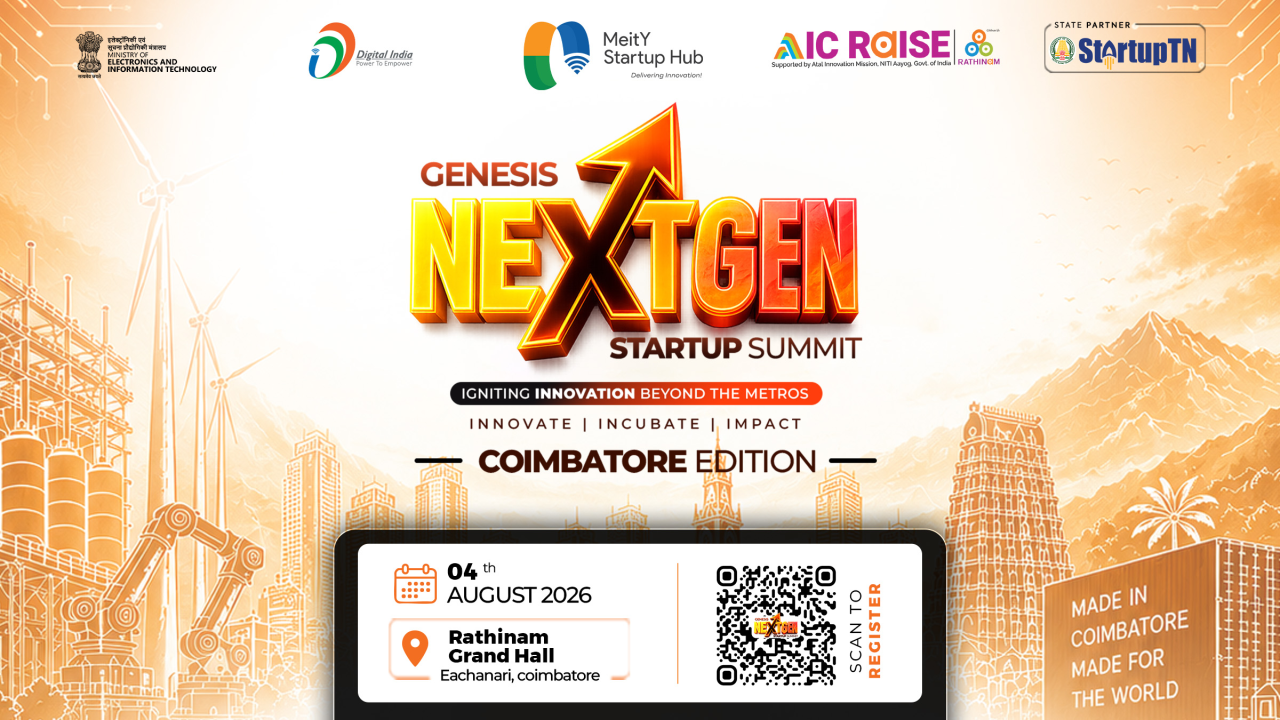 GENESIS NextGen Startup Summit – Coimbatore Edition