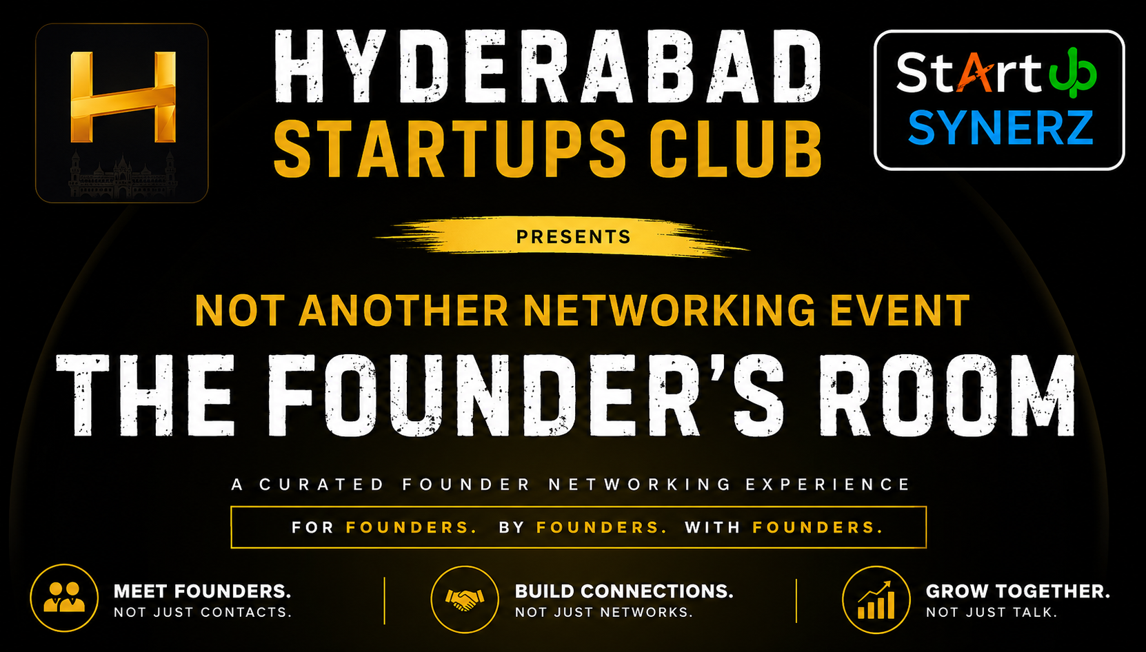 The Founder’s Room - Hyderabad Startups Club