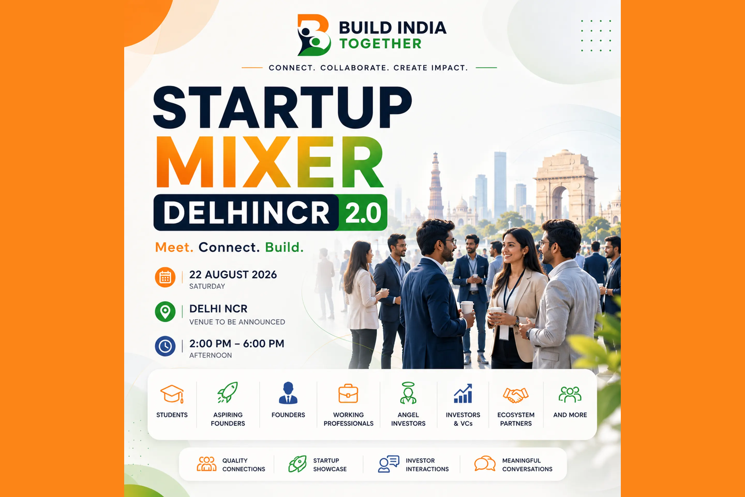 Startup Mixer Delhi 2.0 : Build India Together