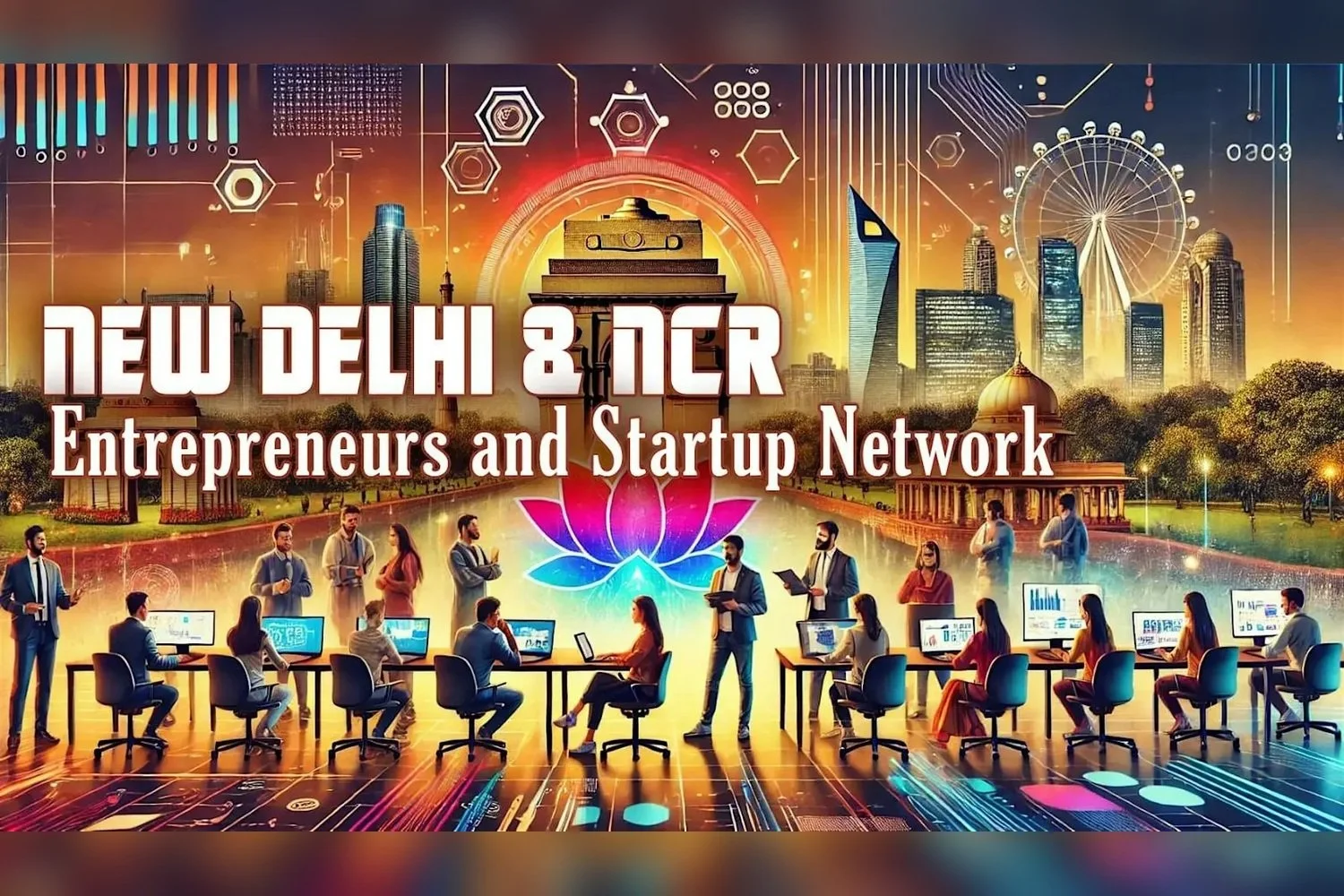 New Delhi's Big Business Tech & Entrepreneur Professional Networking Affair
