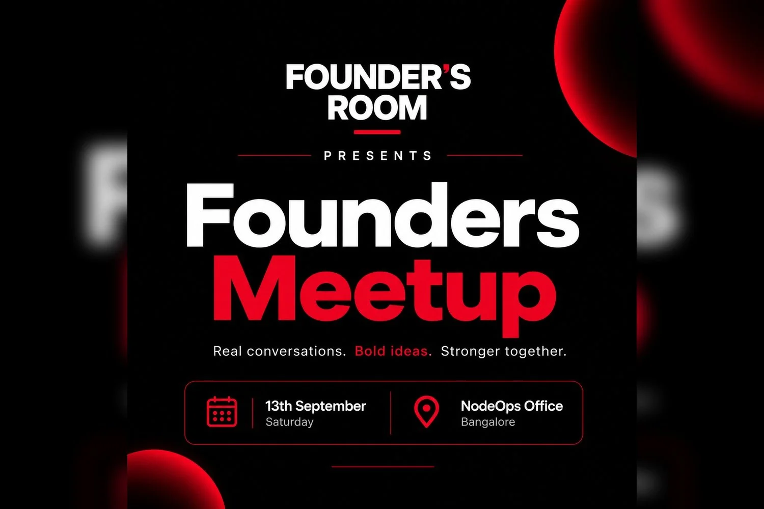 Founders Meetup