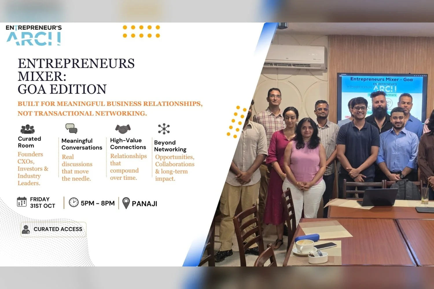 Entrepreneur's Mixer (Goa)