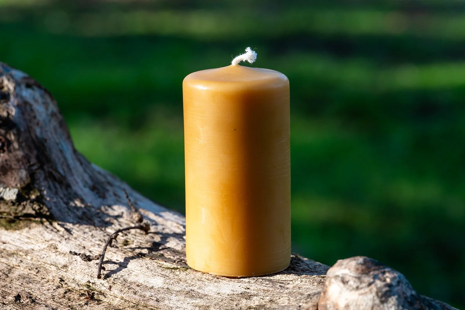 Beeswax Pillar Candle
