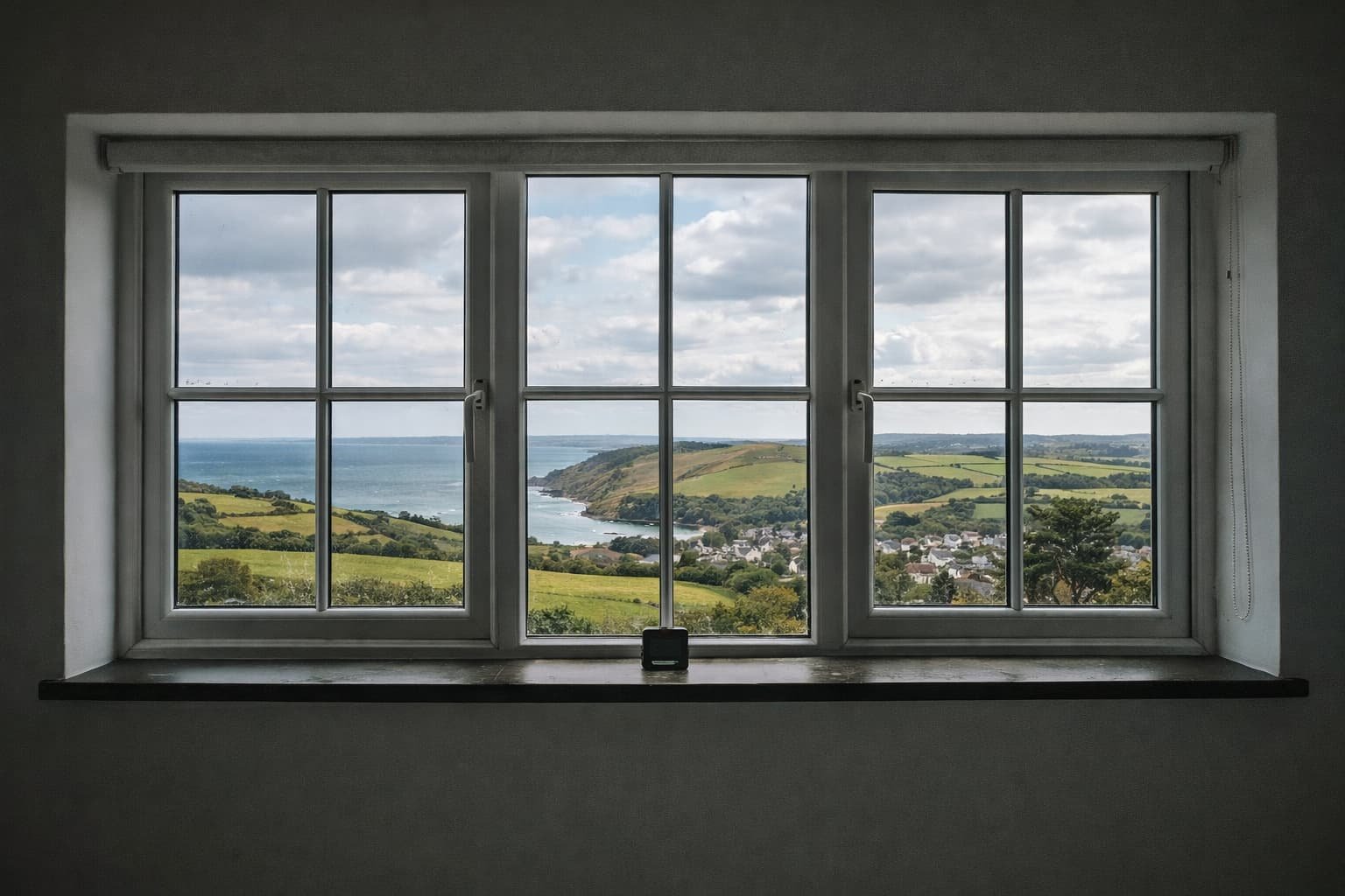 Countryside holiday property view representing holiday let investment