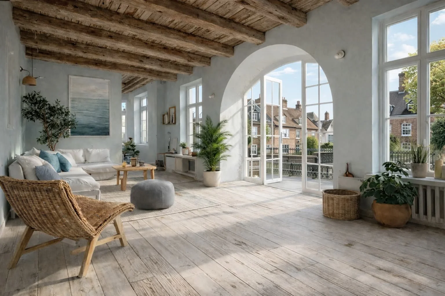 Bright residential living space representing home movers and homeowners